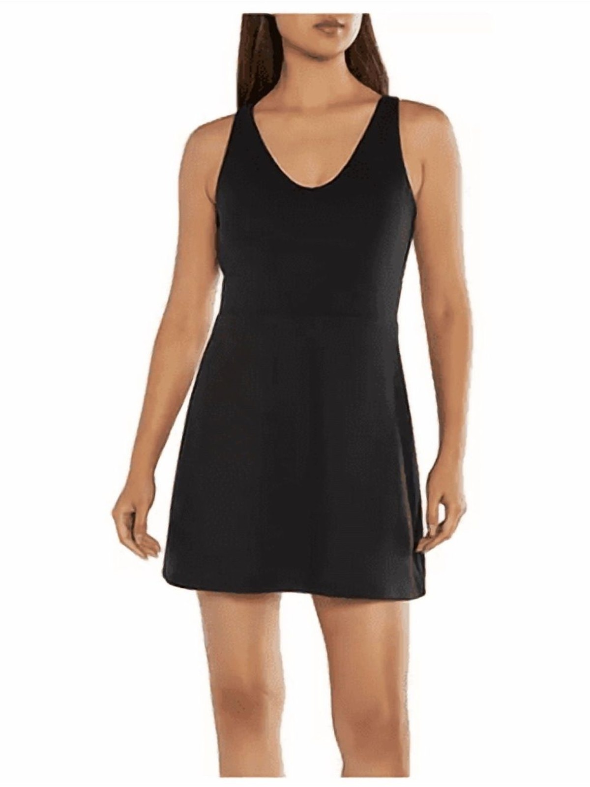 GapFit Black Active Dress Built-In Shorts Size Large Athletic Tennis Golf Dress