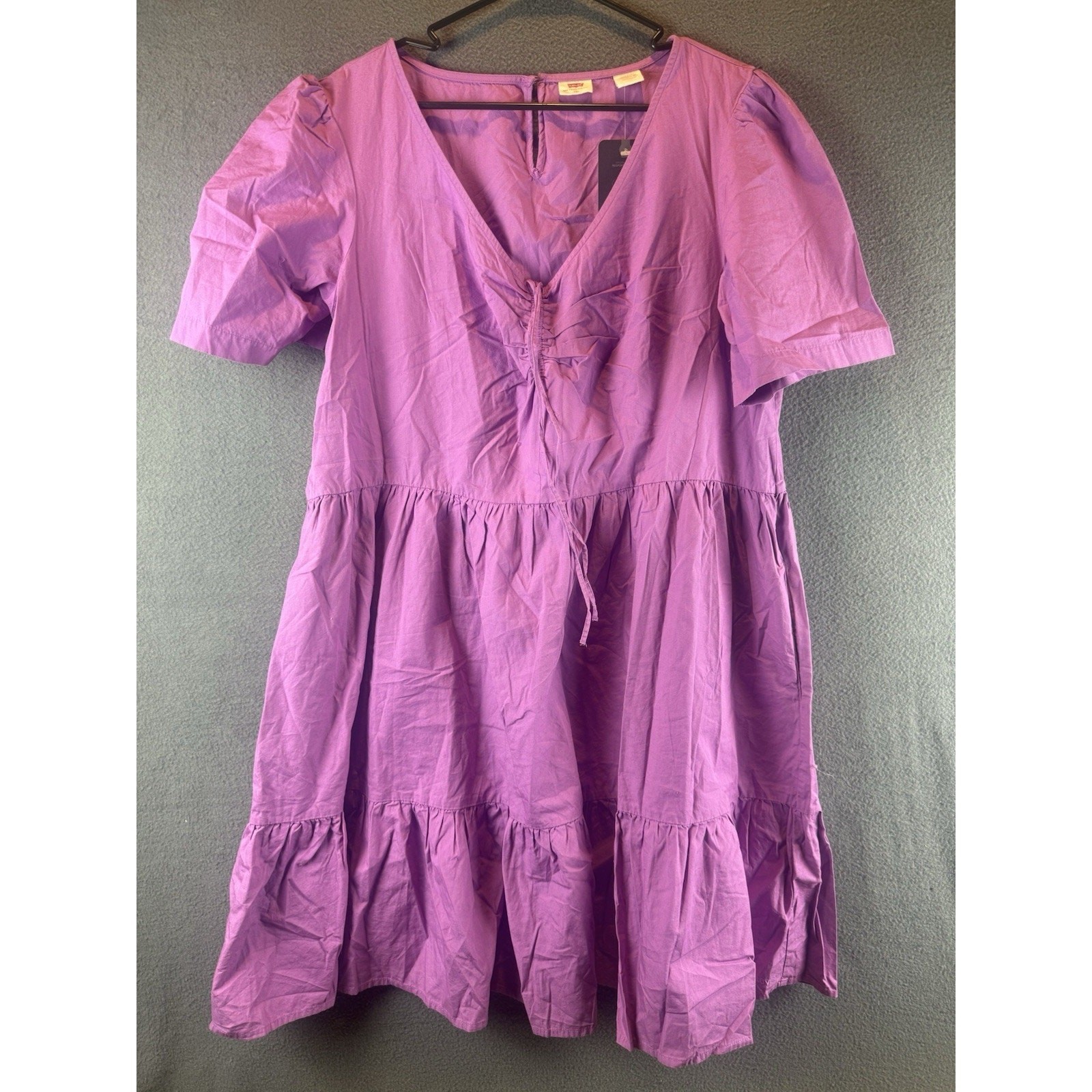 NWT Levi’s Women Purple Casual Dress XXL