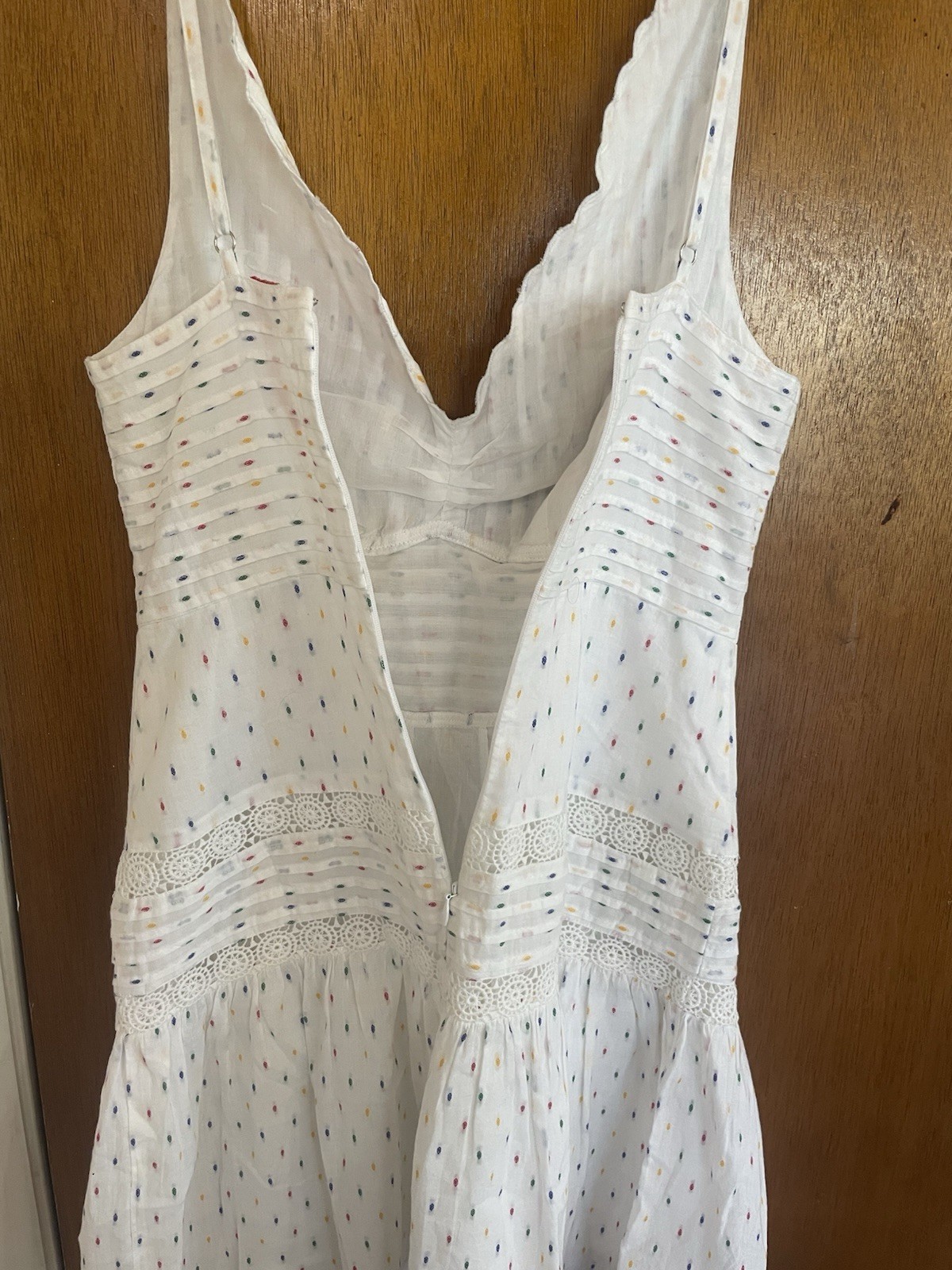 Never A Wallflower Elle Short Dress White Multi SZ XS