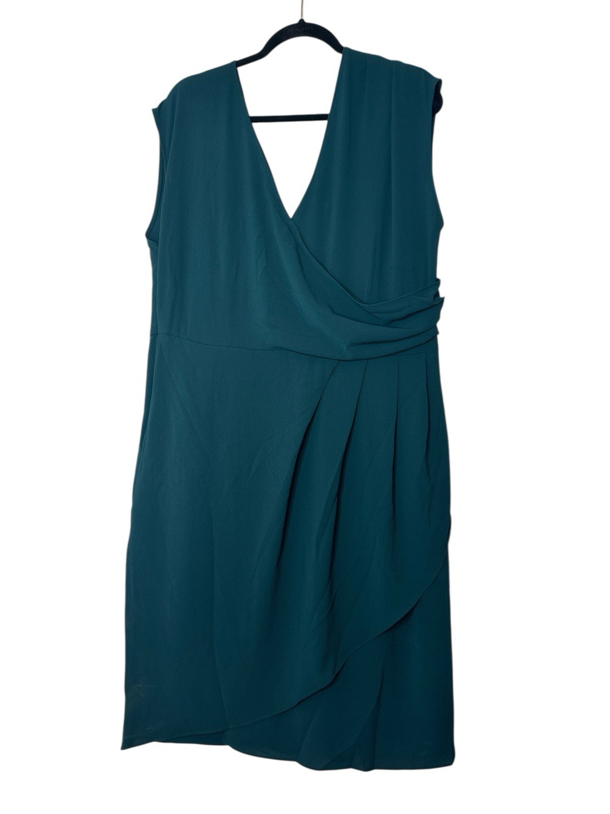 City Chic Dress Women Size 16 Plus Jade Classic Wrap Party Cocktail Formal New