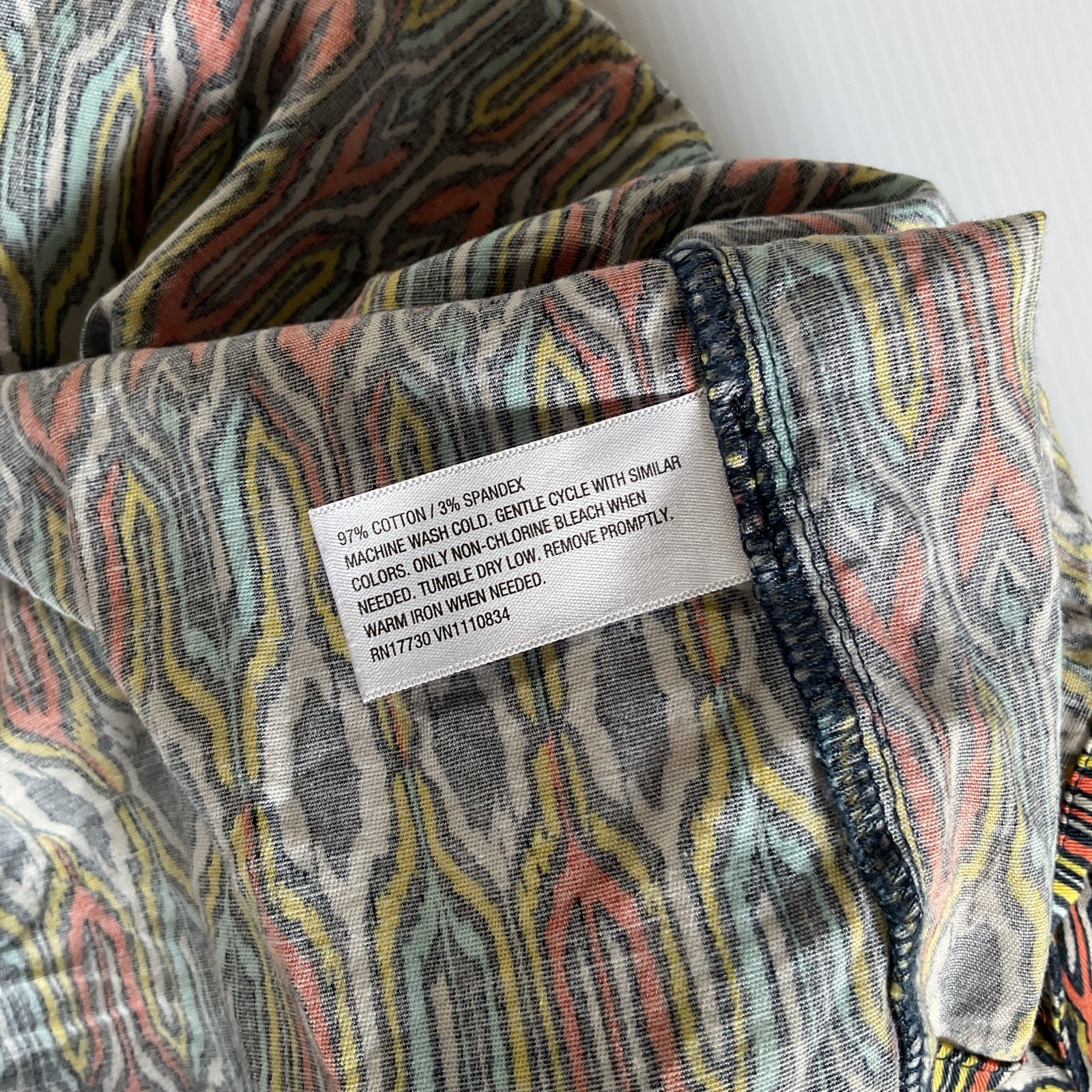Mossimo Supply Co. Women’s Strap Multi-Color Printed Sun Mini Dress – Size L