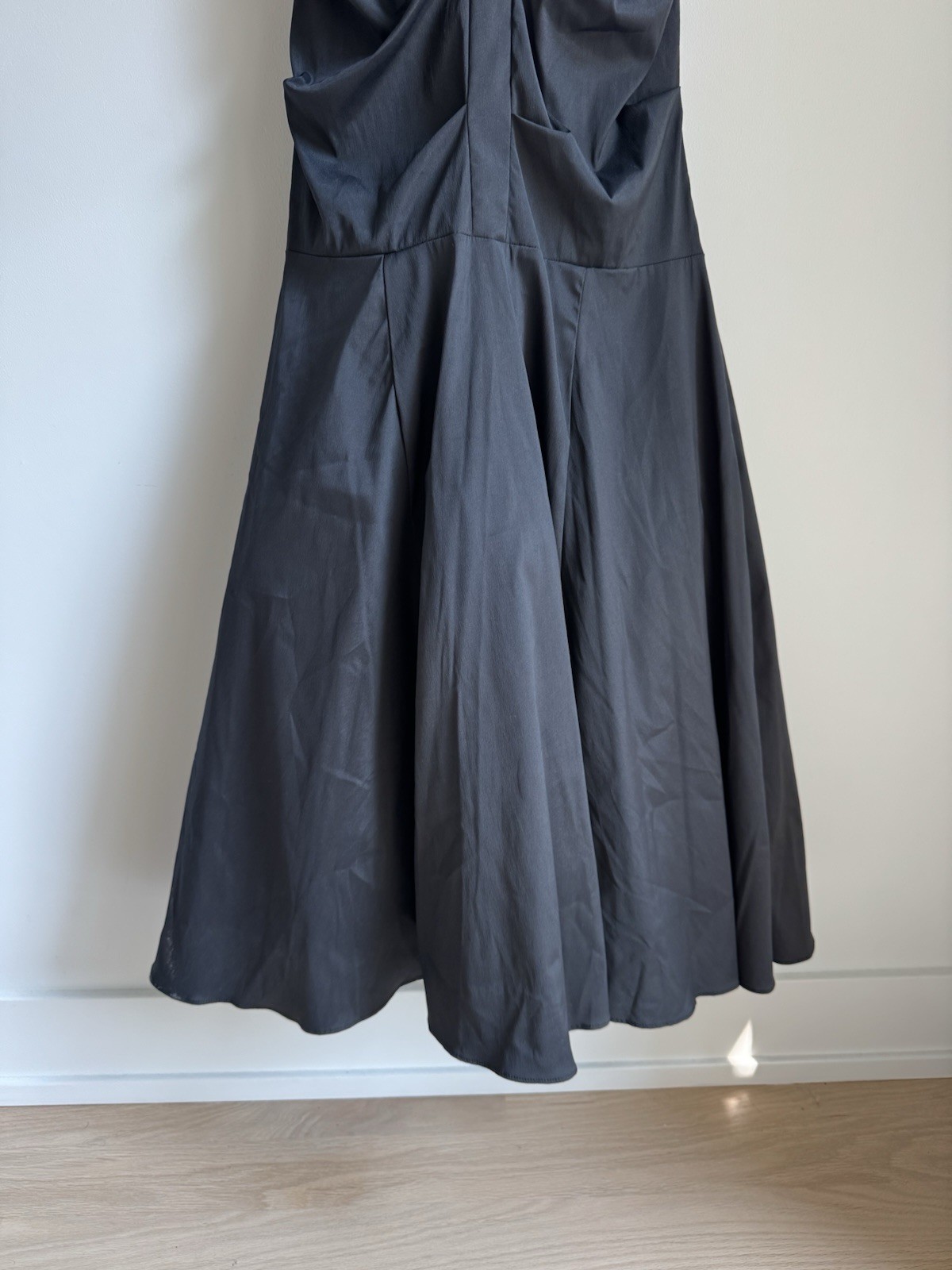 Cache sleeveless layer tulle mermaid gown dress sz 2 black NEW Fairy Whimsygoth