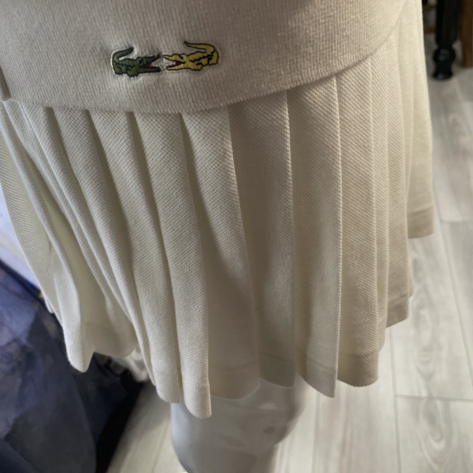 Lacoste Malandrino Women’s Spaghetti strap Tennis?Dress made France Sz M