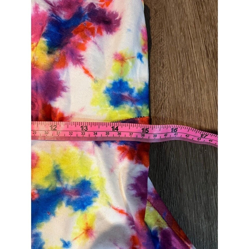 SHEIN Curve Tie dyed sundress with adjustable straps