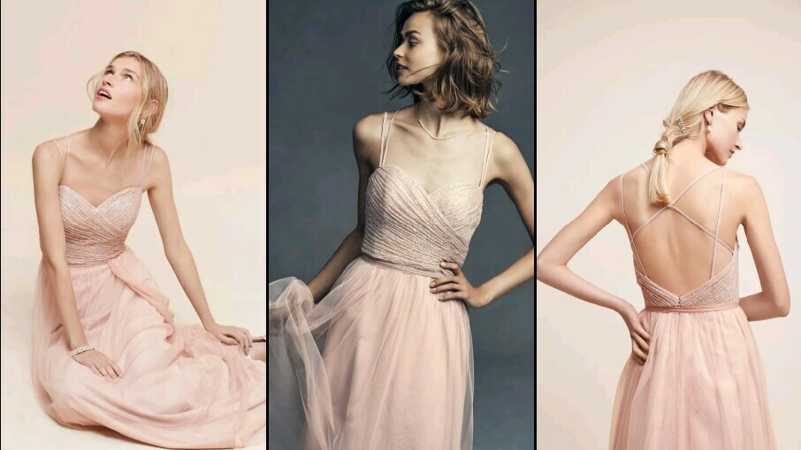 BHLDN Isadore Maxi Dress Gown by Watters Size 6 $270