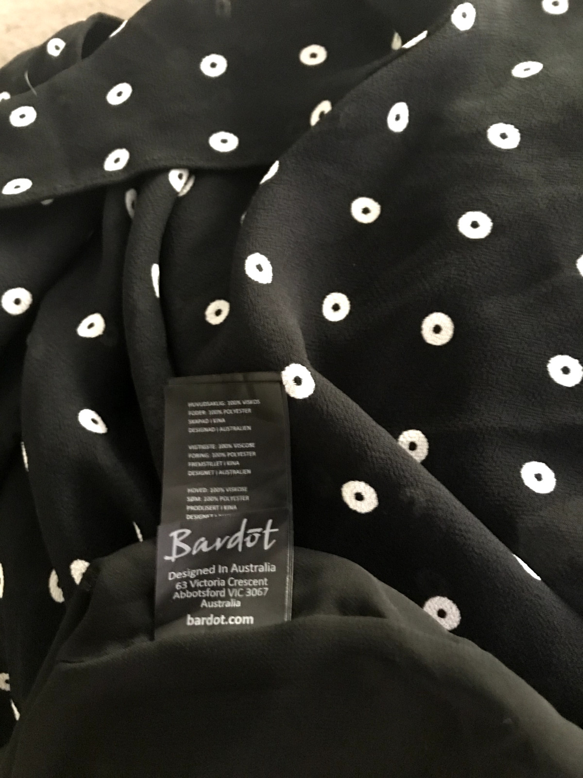 Bardot maxi dress for summer size 12 circle