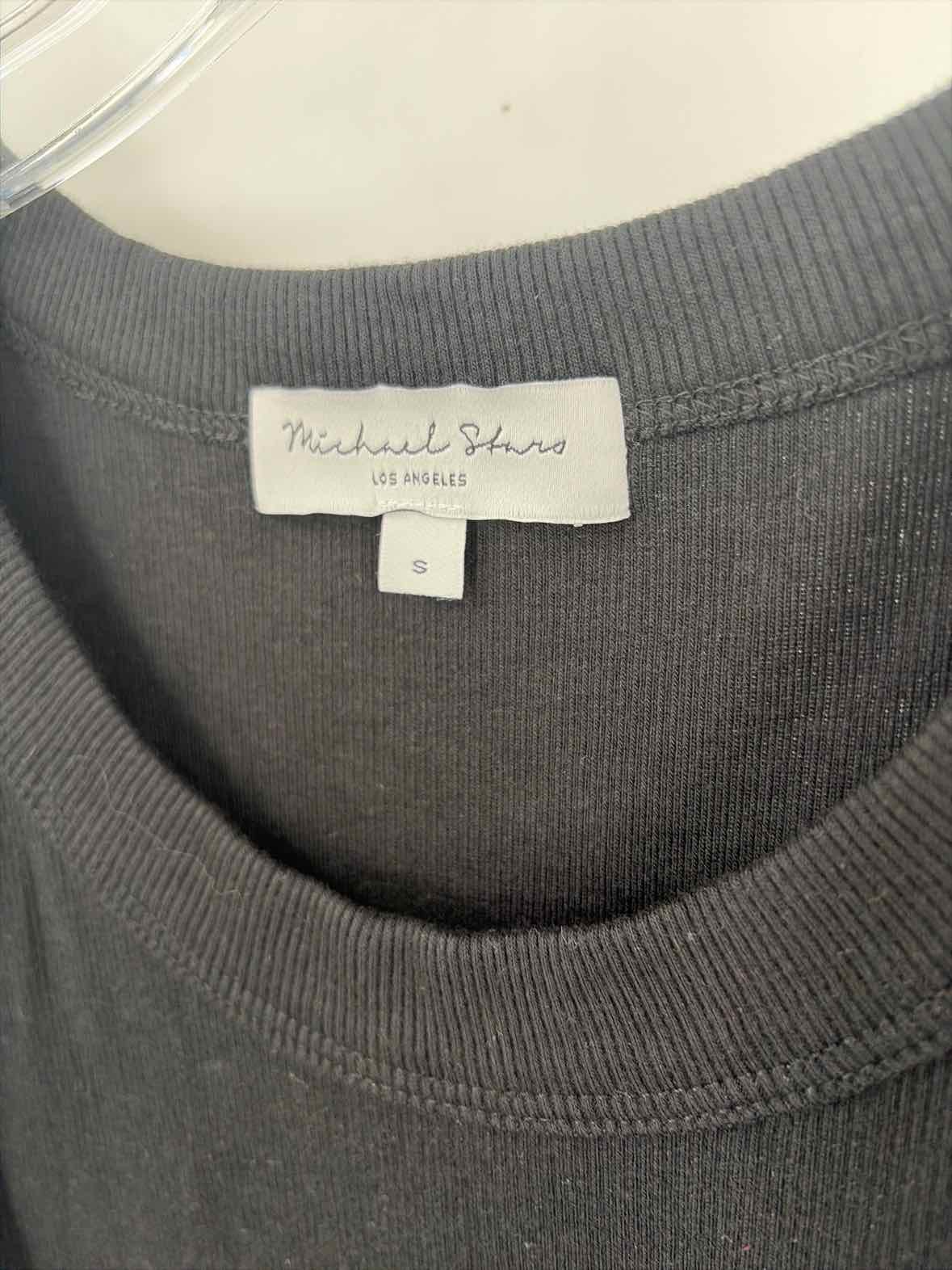 Pre-Owned Michael Stars Black Size Small Maxi Sleeveless Dress