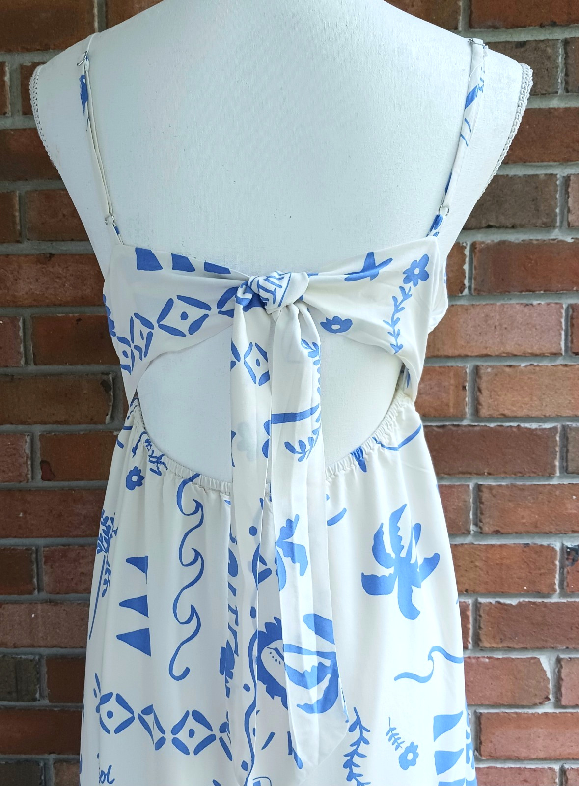 Paper Heart Australia Maxi Sundress Halter Neckline Sun Beach Cocktails Sz M