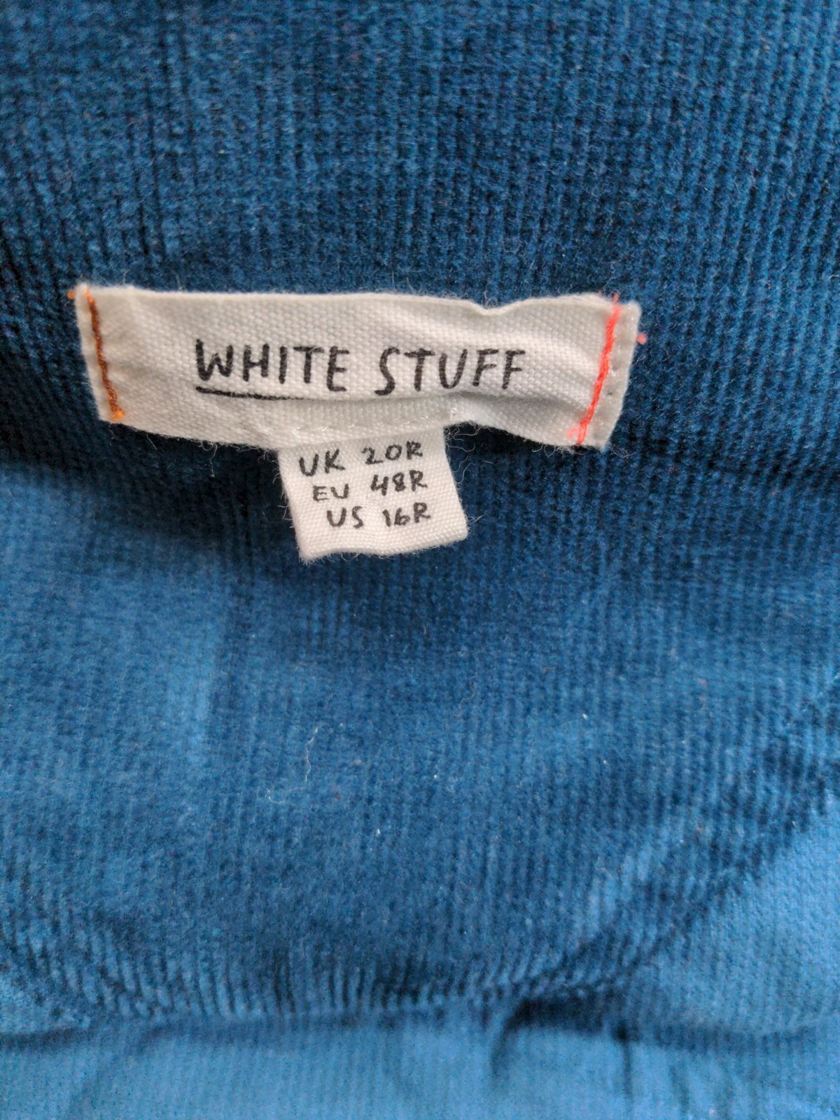 White Stuff Pinafore/Dungaree Midi Dress UK20 in Blue