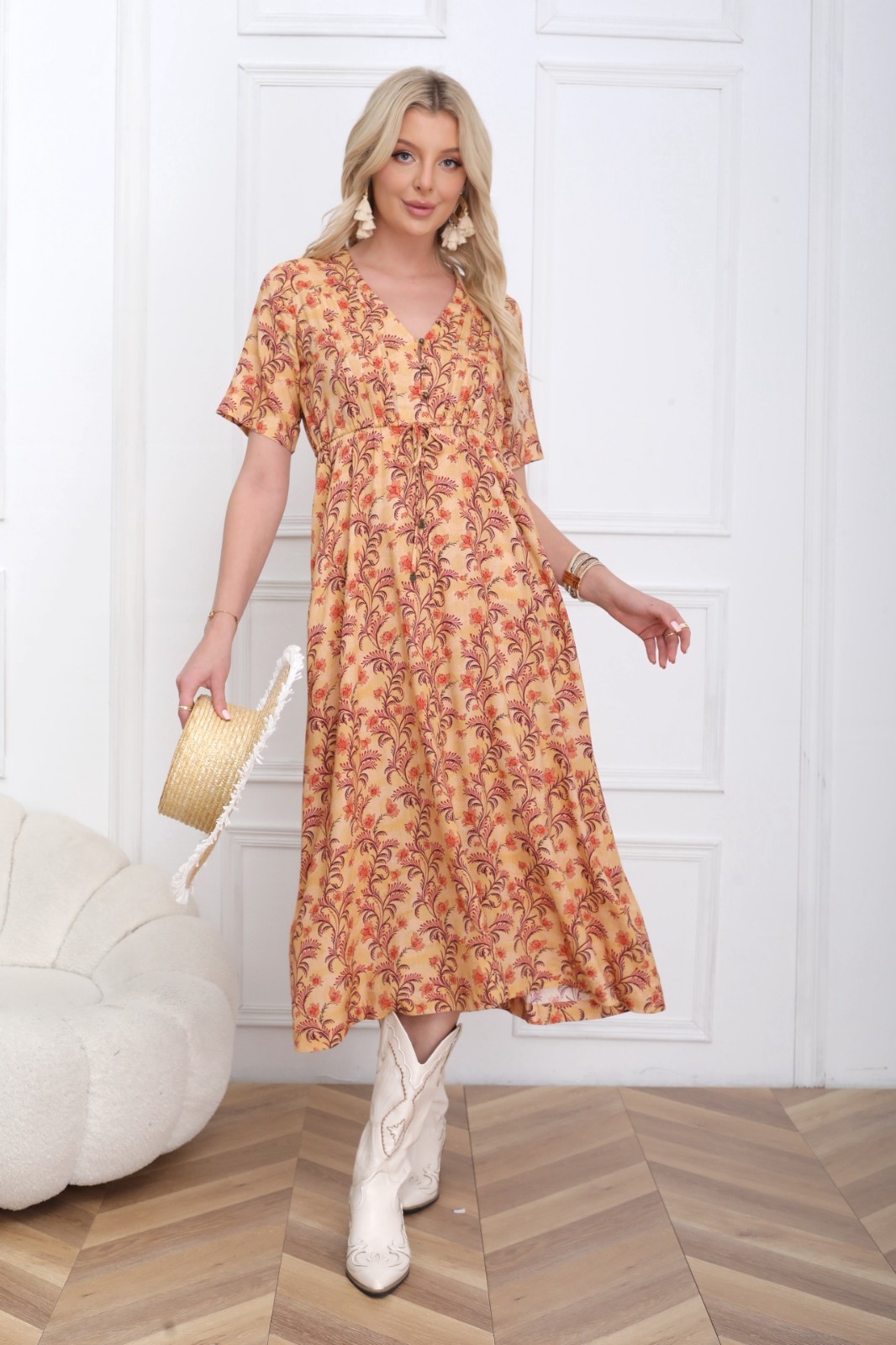 Tigerlily Midi Dress – RRP 199 – Size 14 – NEW with Tags & in Packaging