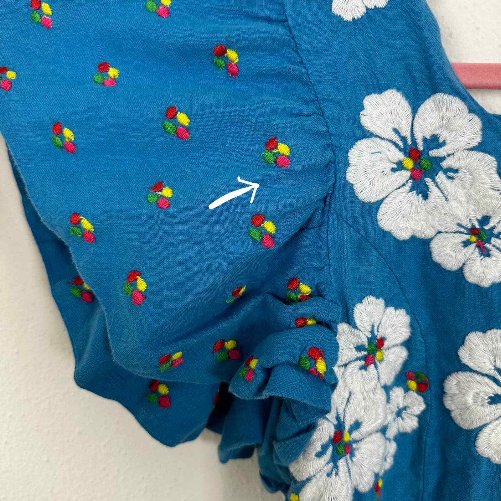 All Things Mochi Blue Kay Mini Dress Size M
