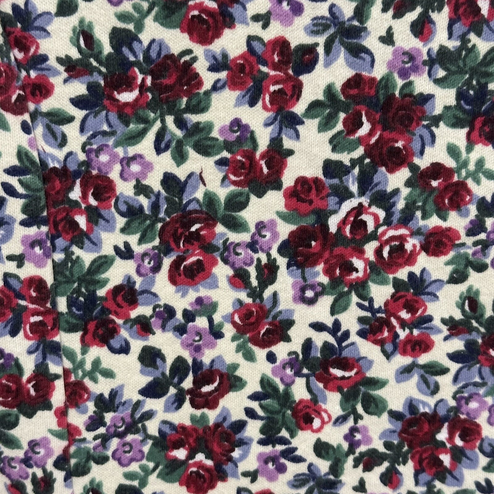 Vintage Simply Basic Juniors Medium Floral Dress Colorful Made In USA