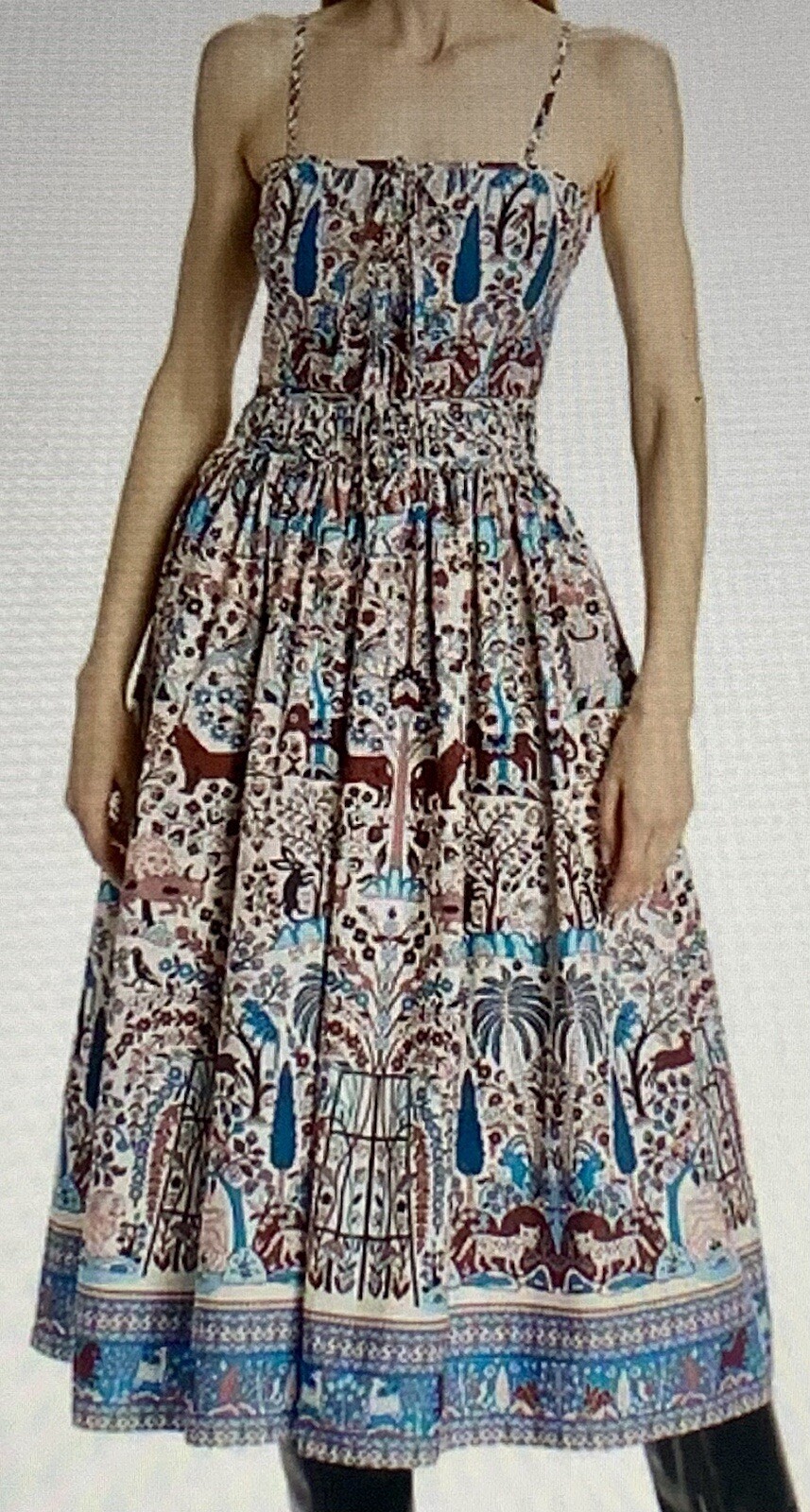 RHODE KATRINA DRESS NEW WITH TAGS. INDIGO JUNGLE SIZE 4