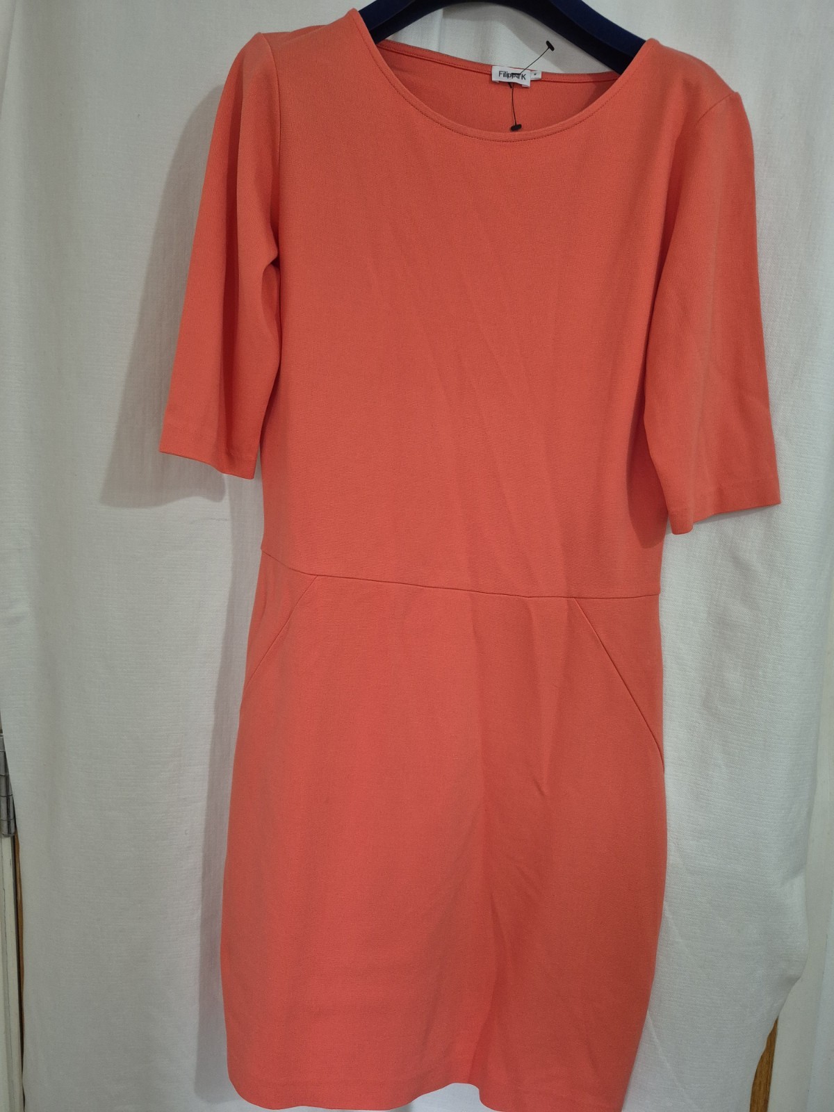 Filippa K A-Line Midi Dress M in peach