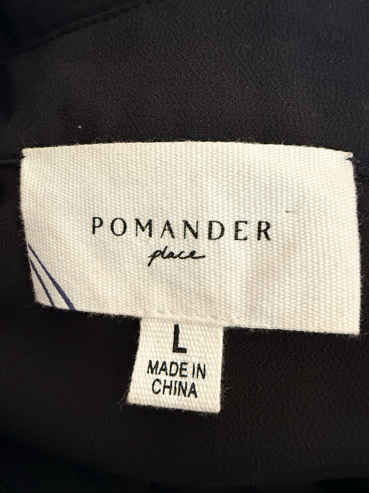 Tuckernuck Pomander Place Black Chiffon Midi Dress L Collared Button Flutter