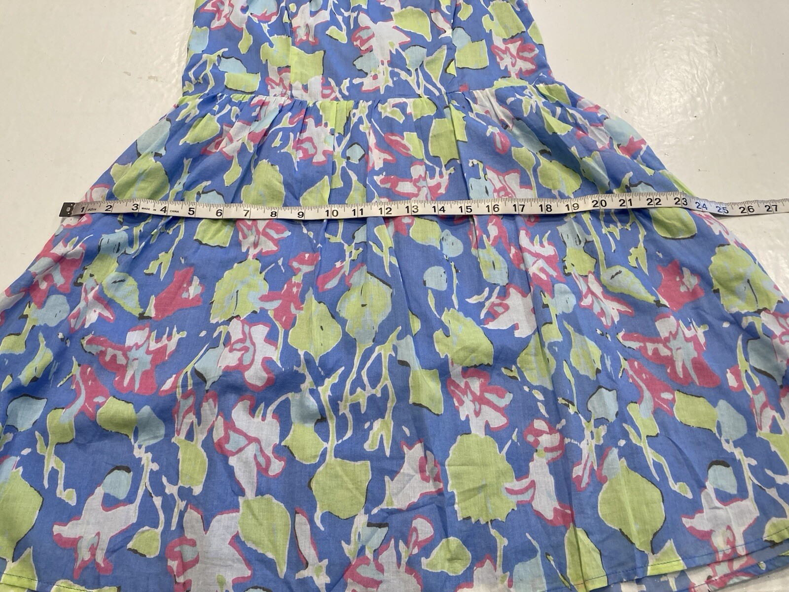 Y2K Moda International Floral Sweetheart Babydoll Fit & Flare Mini Dress Size 12