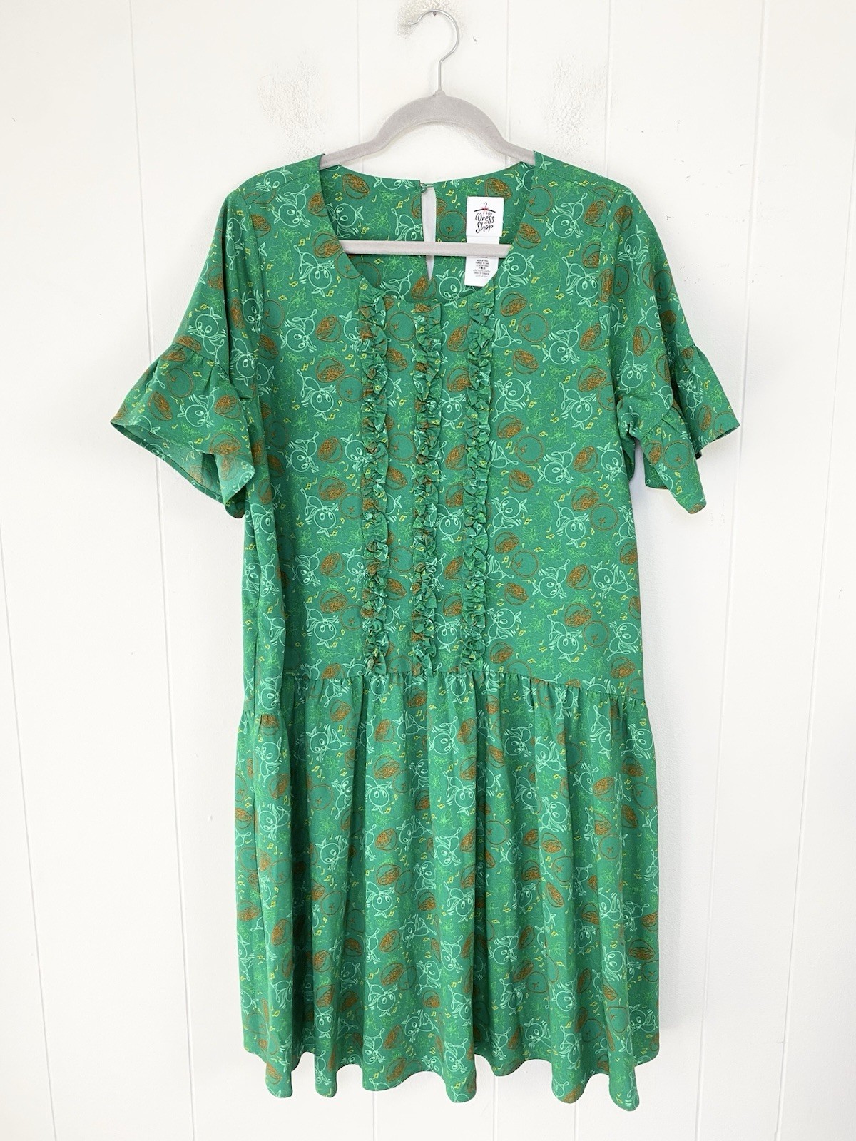 NWT Disney Parks Dress Shop Orange Bird Retro Disney World 50th Anniv Sz. M **