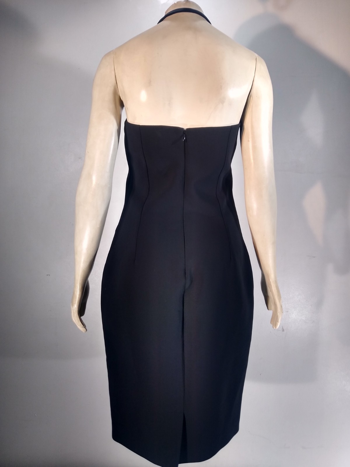 Versace runway Ad Campaign Bondage Dress rare Collab
