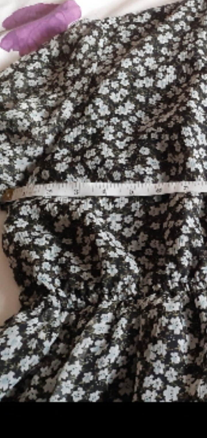 (¥P11.A2). PEP&CO black & white dress size 22 chest 42″