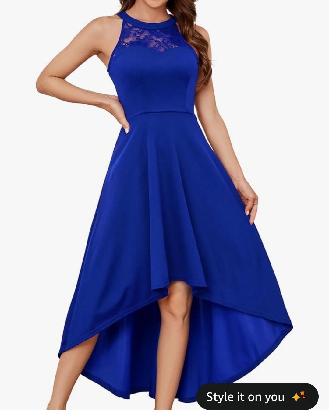 Bbonlinedress Women’s Formal Evening Dress Royal Blue Sleeveless