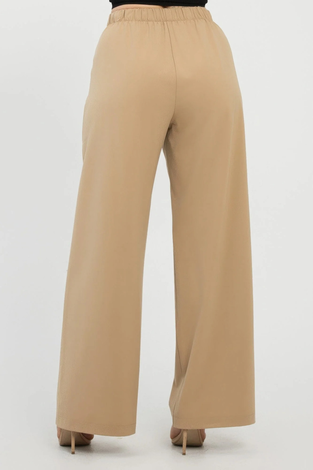 Front Button Fold-over Inside Zipper Pants – Women’s Clothing