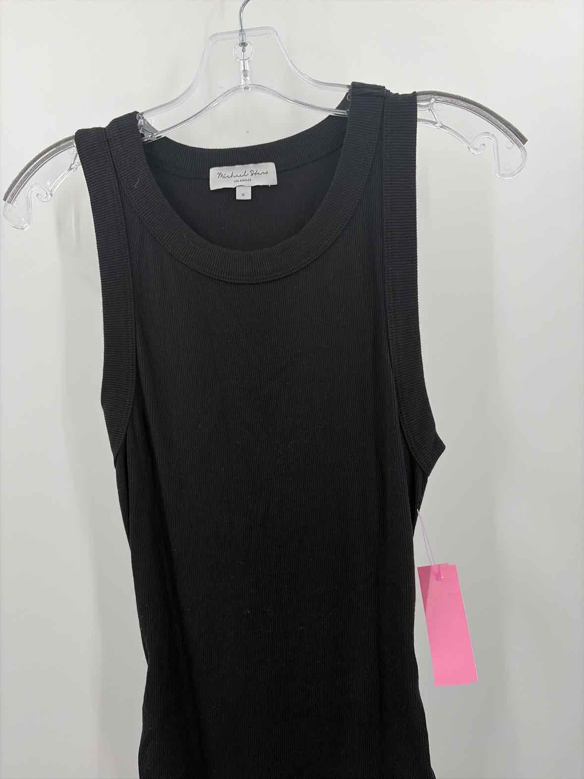 Pre-Owned Michael Stars Black Size Small Maxi Sleeveless Dress