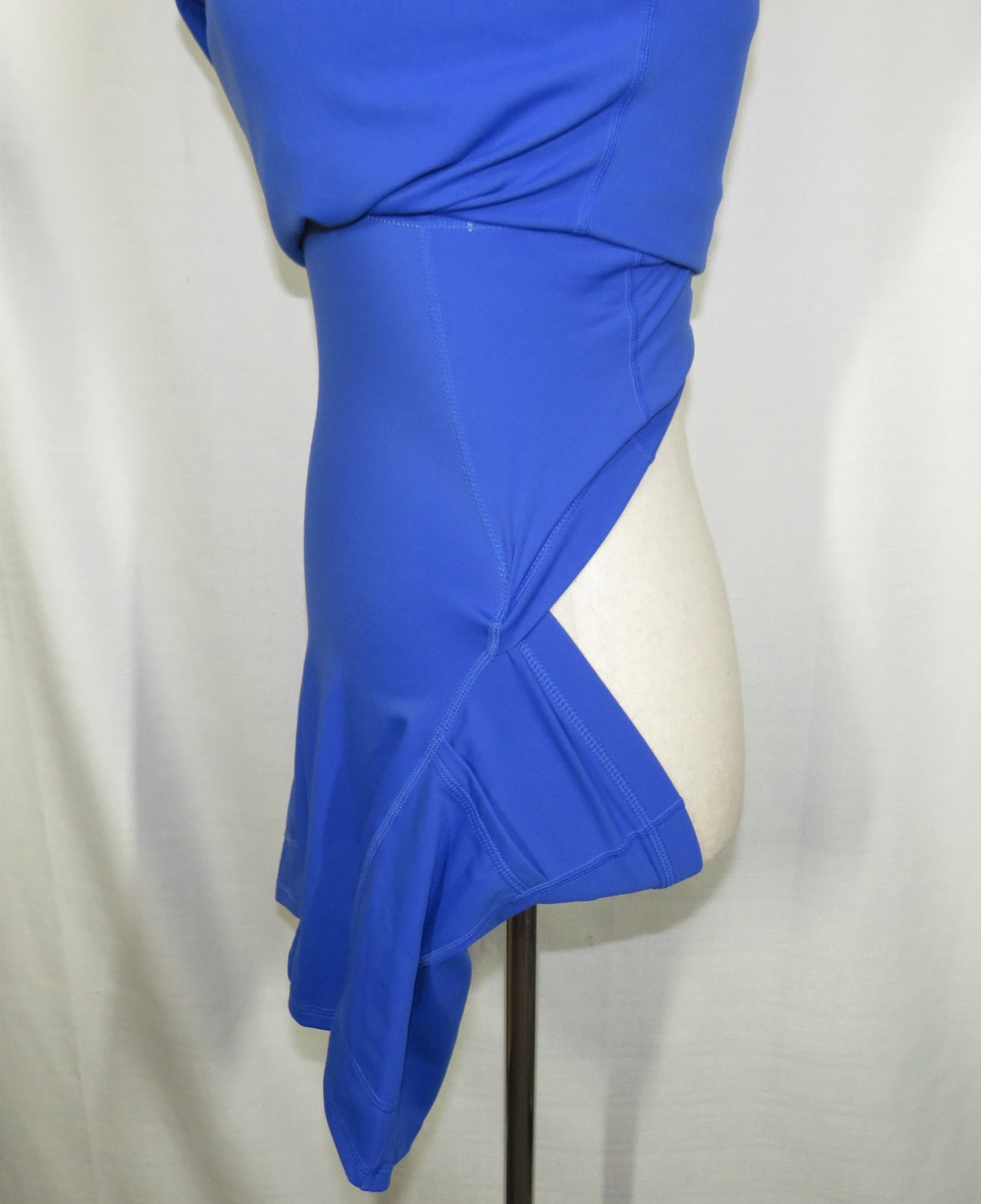 Halara SoftlyZero Blue Easy Peezy Active Romper Built In Bra Dress Size Medium