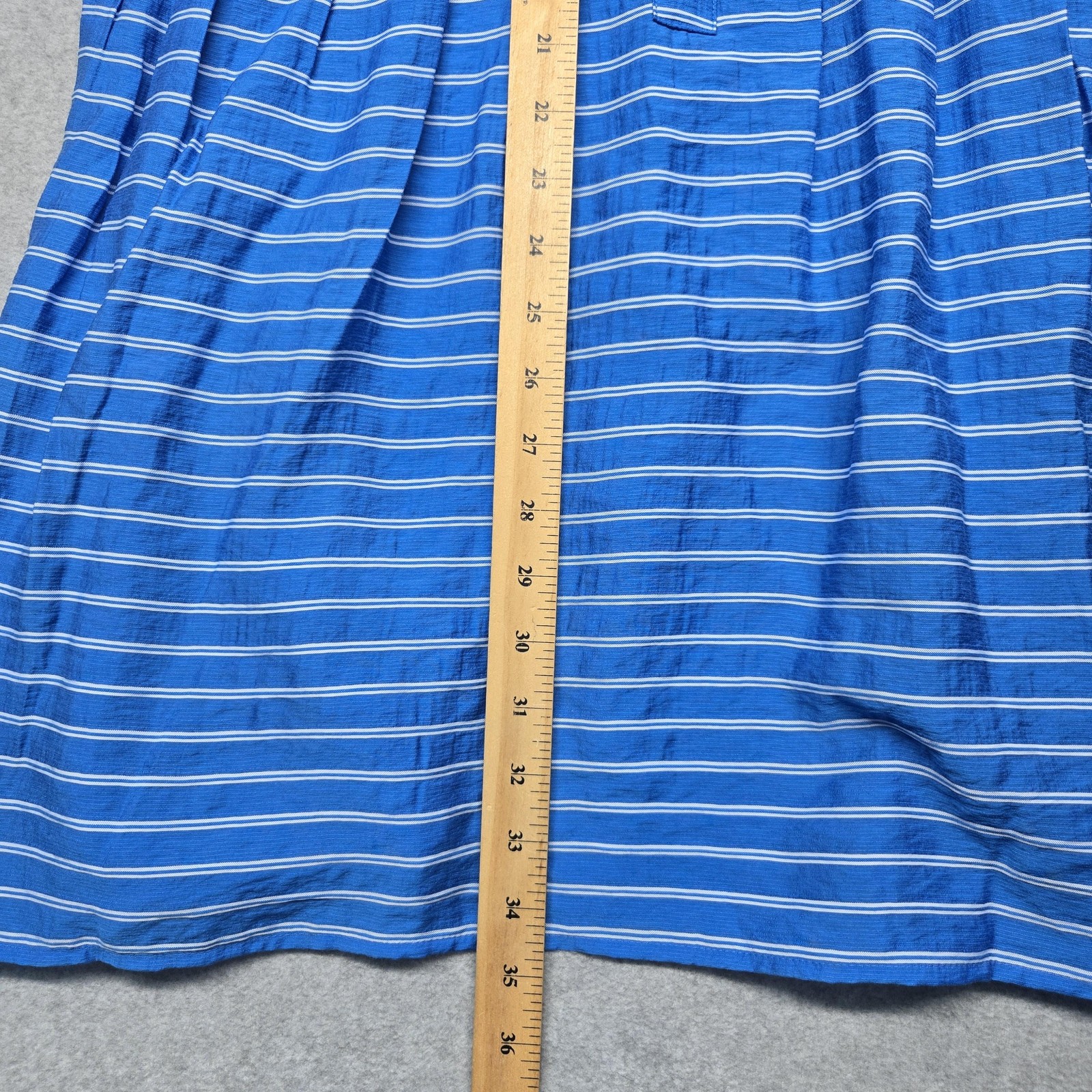 Covington Dress Womens 6 Striped Sleeveless Shirt Pocket Casual Summer Sundress