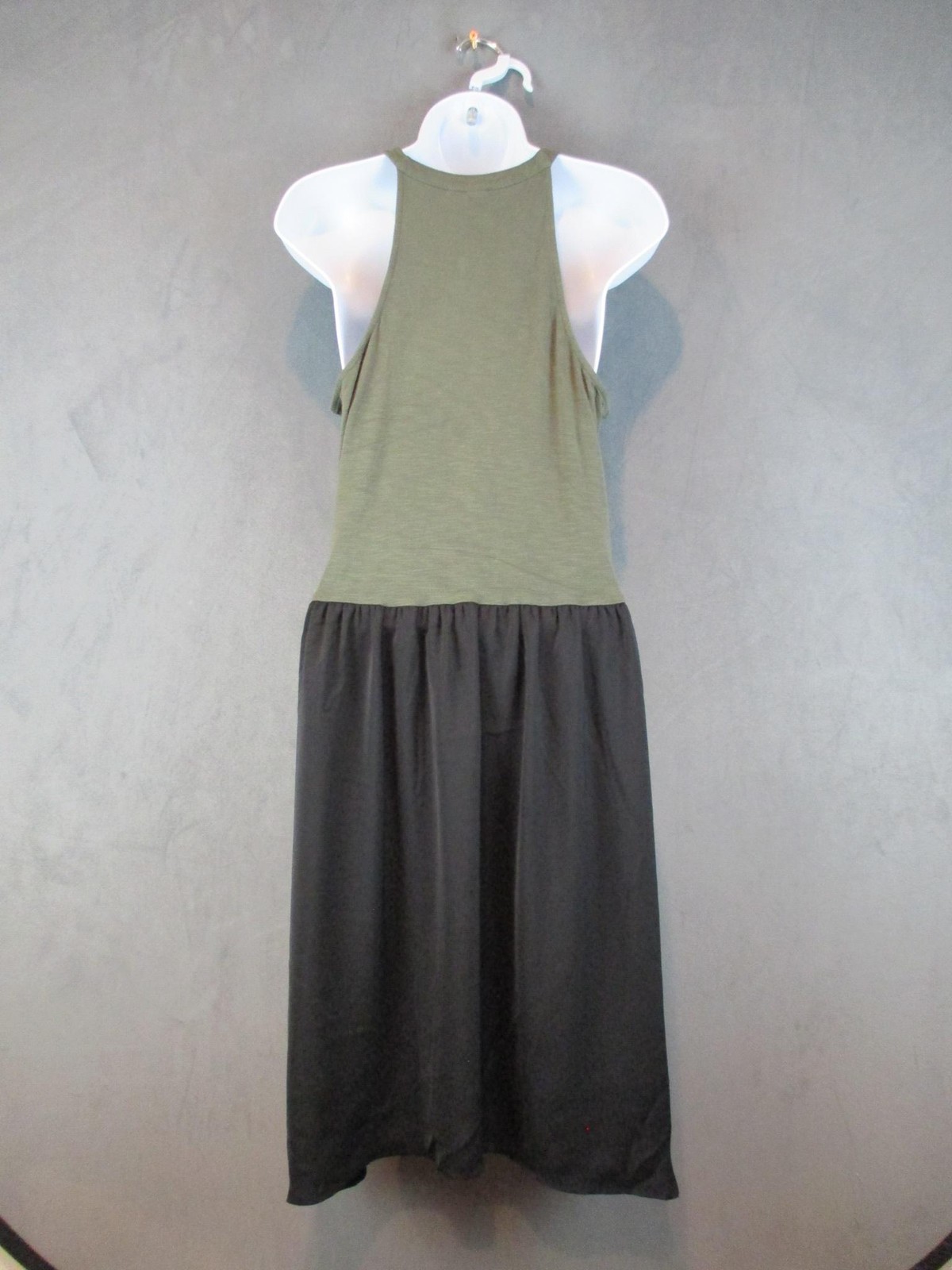 Dolan Left Coast Collection Dress Womens Small Black Colorblock Racerback Anthro