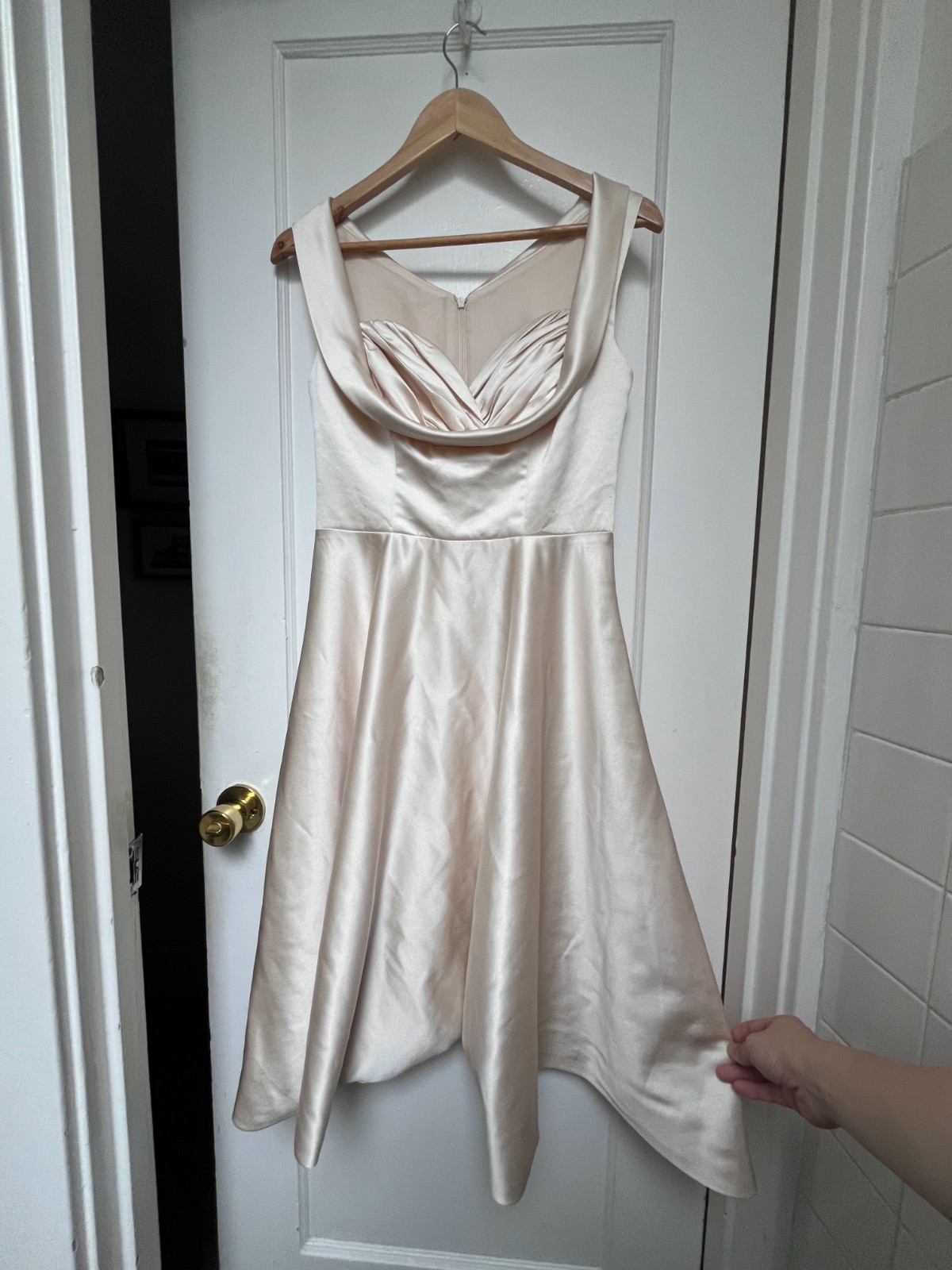 ModCloth “Aisle Be There” Retro Wedding Dress – Size Medium