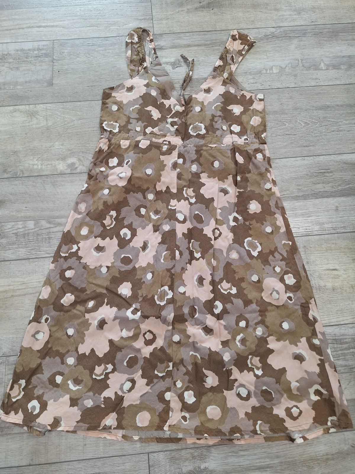 Patagonia water girl floral camo 100% cotton dress