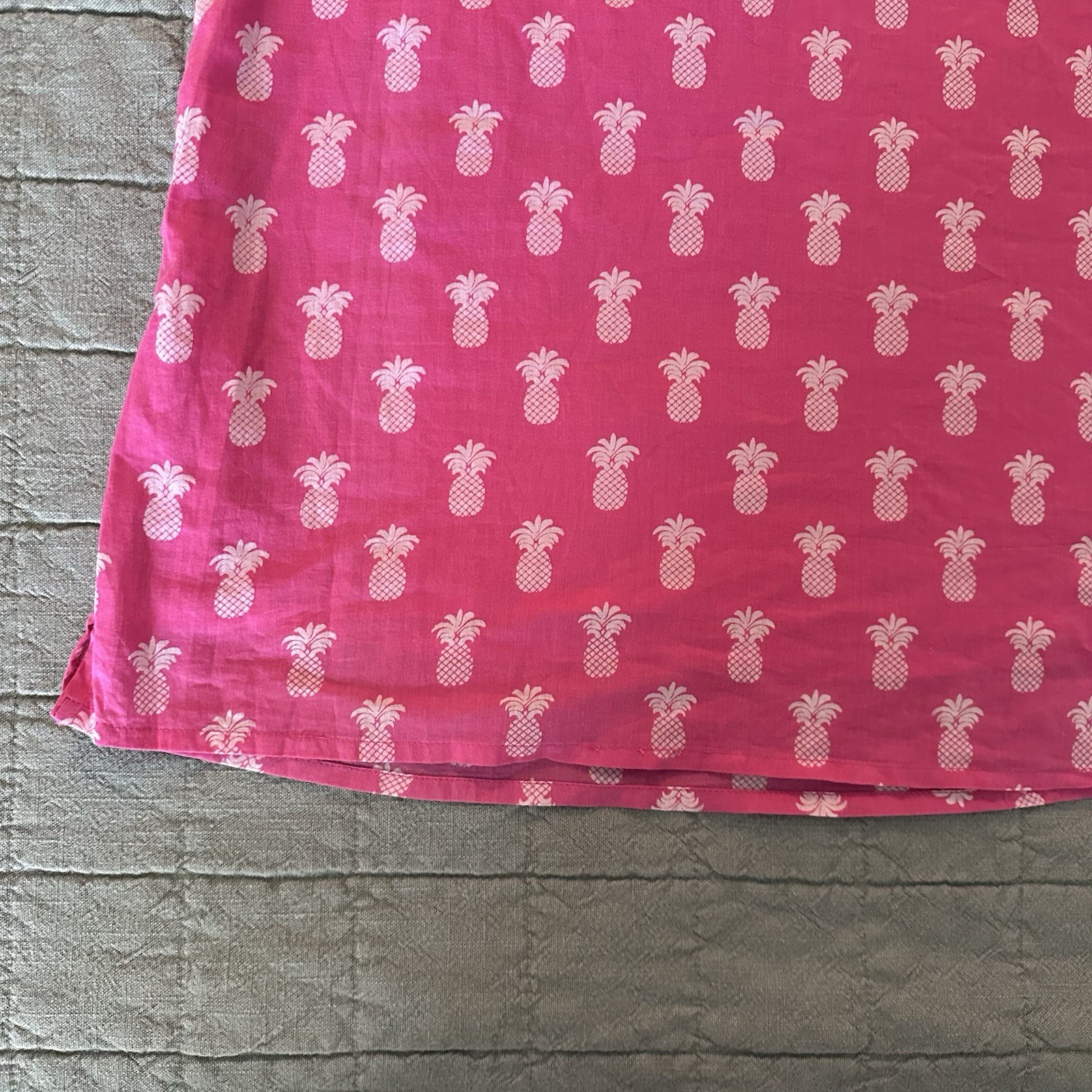 Preppy Girl Palm Beach Pineapple Tunic
