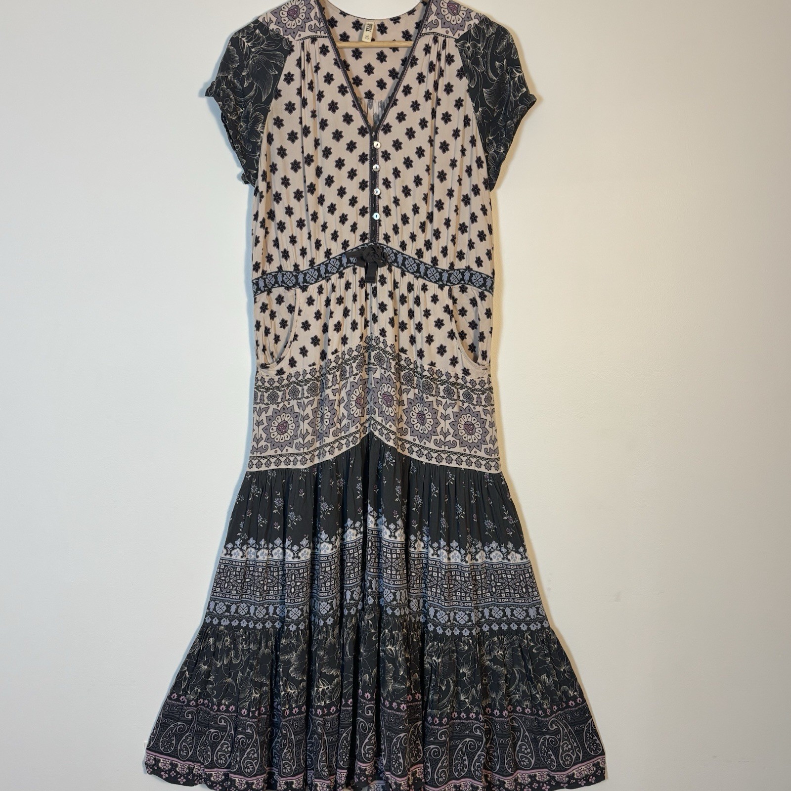 Spell Lionheart Maxi Dress Size XS Boho Floral Paisley