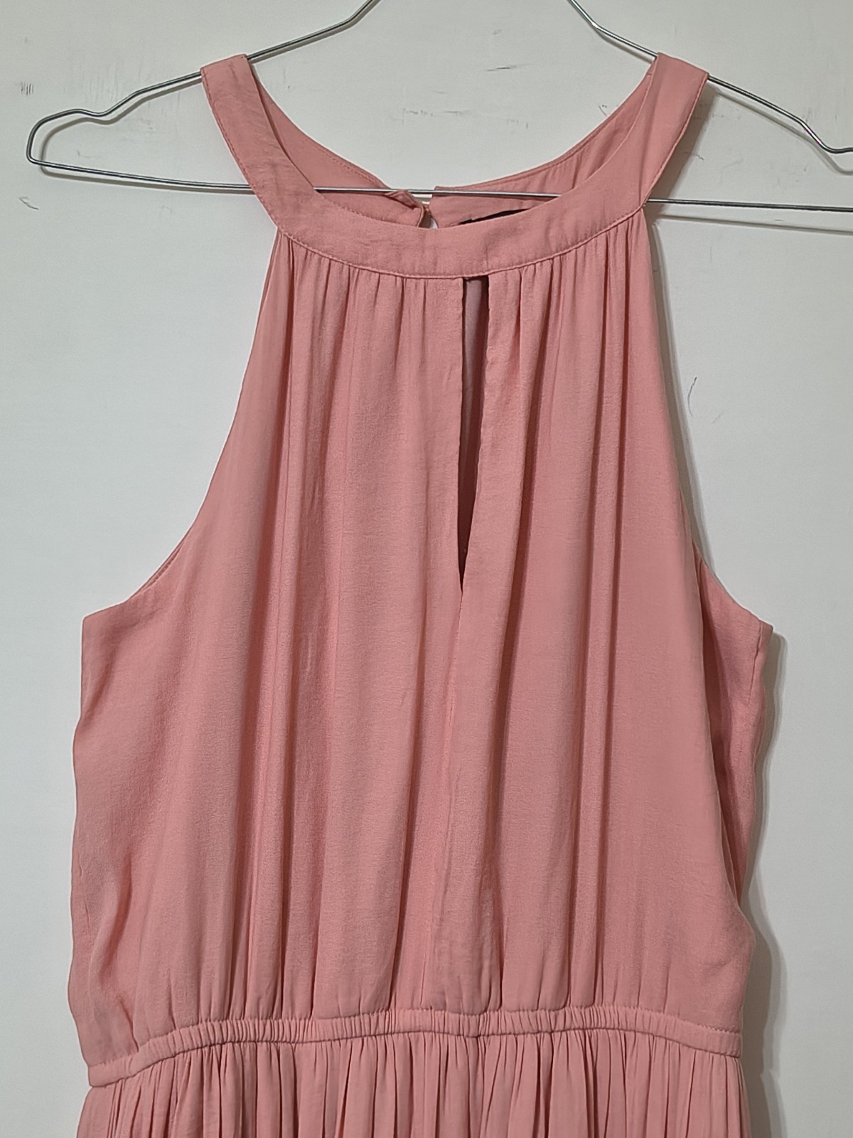 Elegant Pink Patterns Long Dress