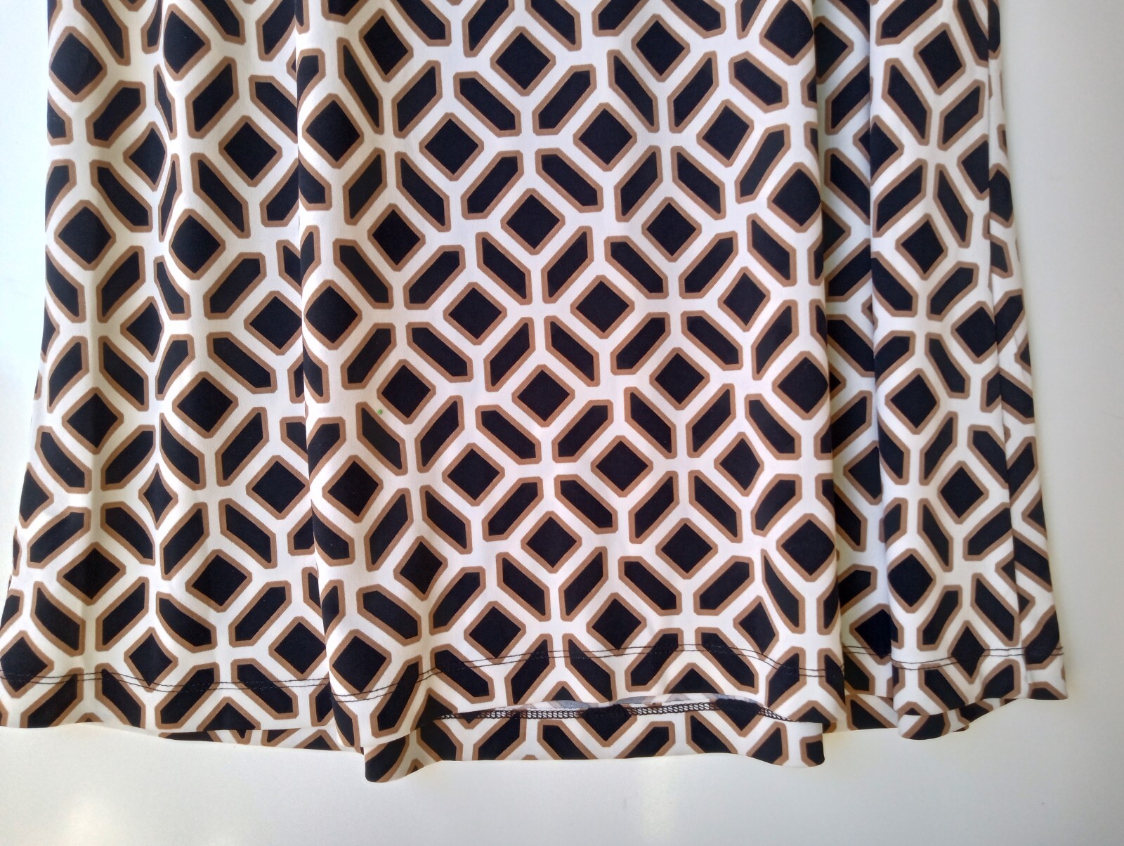212 Collection Brown Black White Women’s Sleeveless Dress XL