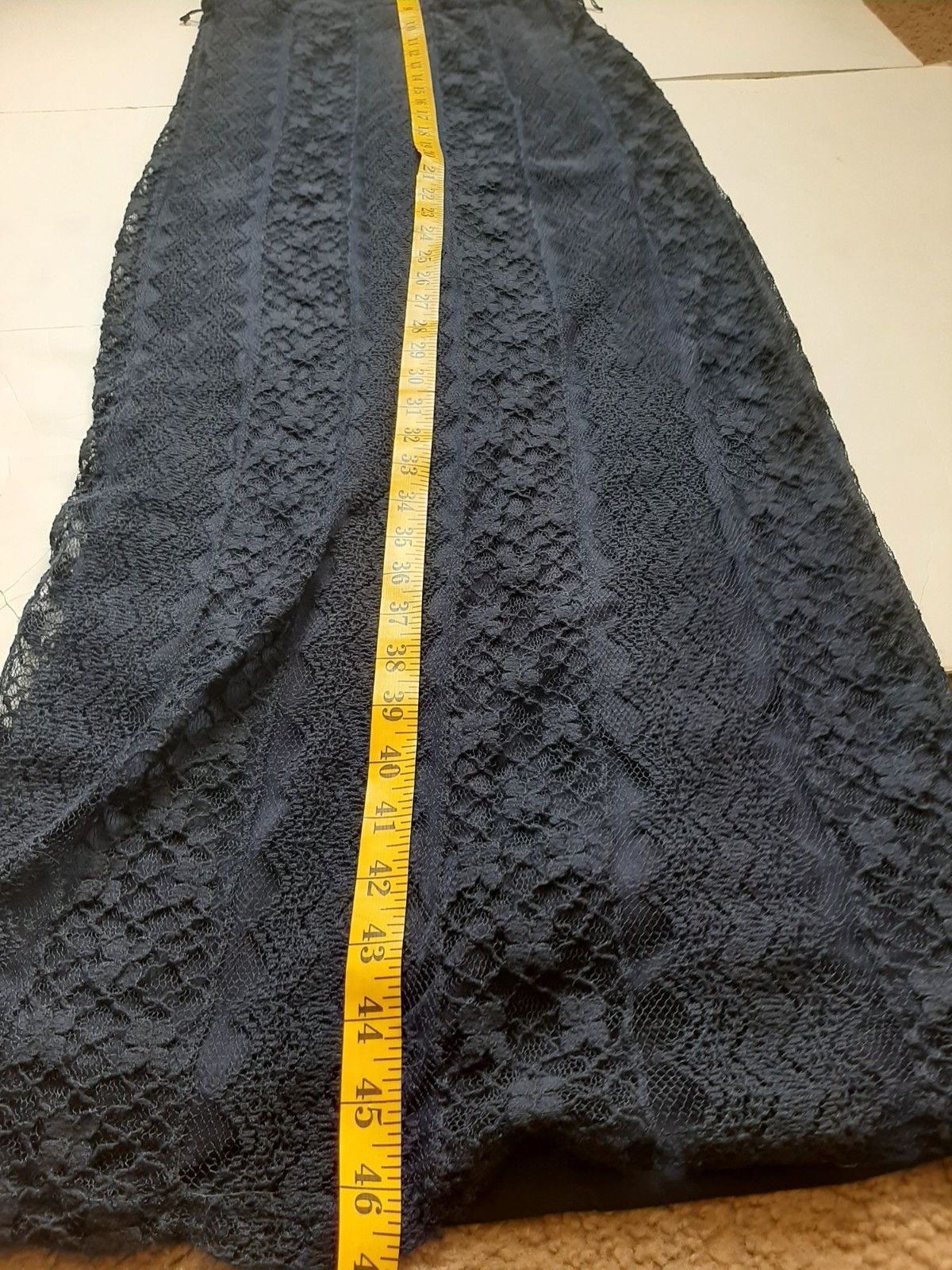 Maurices Blue Adjustable Strap Long Maxi Dress Size M Classic Date Night BodyCon