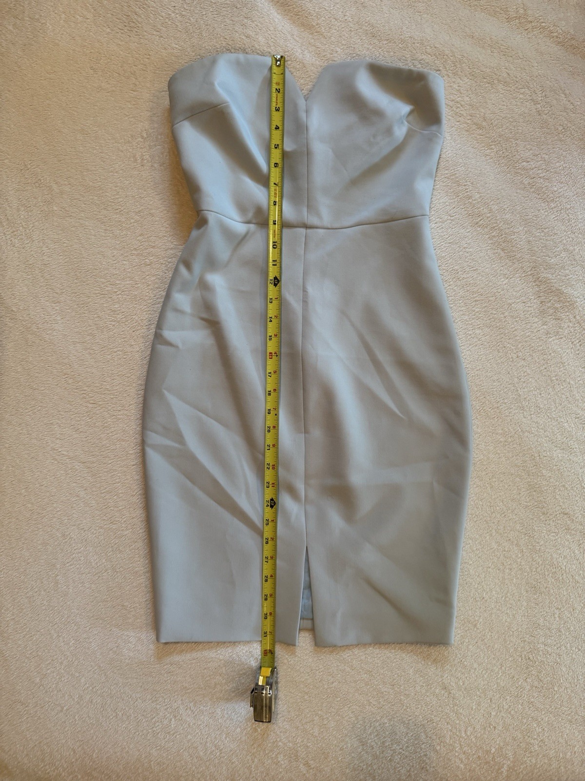 Brand New Elizabeth and James Size 6 strapless blue formal dress NWT $149.99
