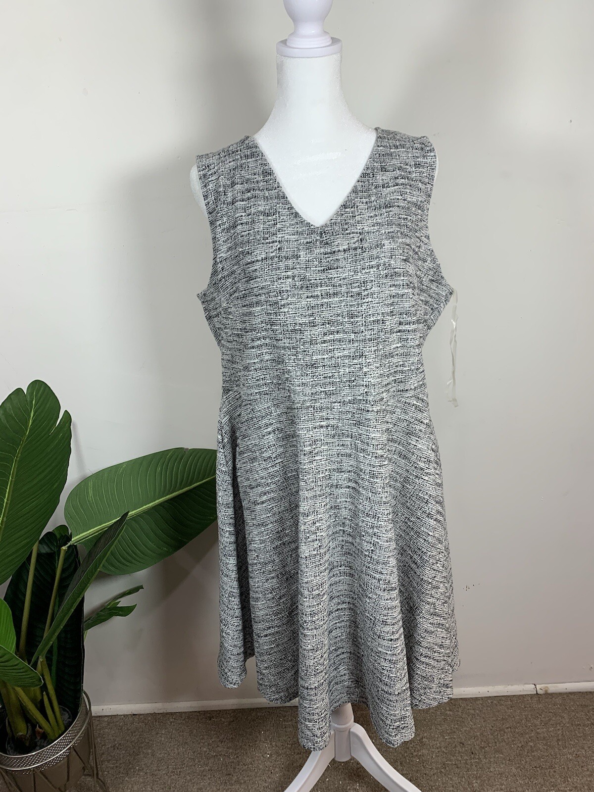 Gilli WOMENS Sleeveless Fit & Flare Dress, Size XL
