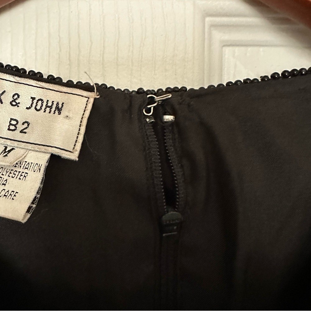 Mark & John by B2 Black Elegant Dress