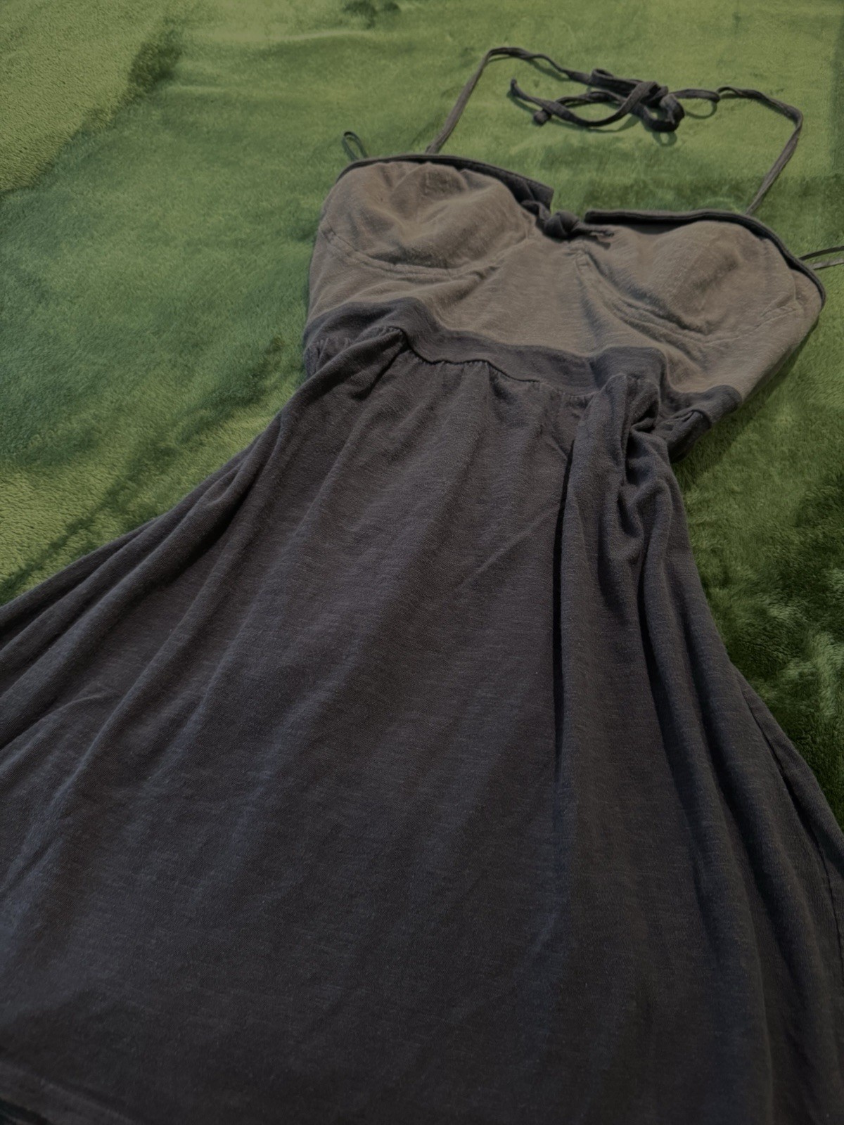 American Eagle Outfitters Classic Sweetheart Sailor Mini Dress Navy Summer