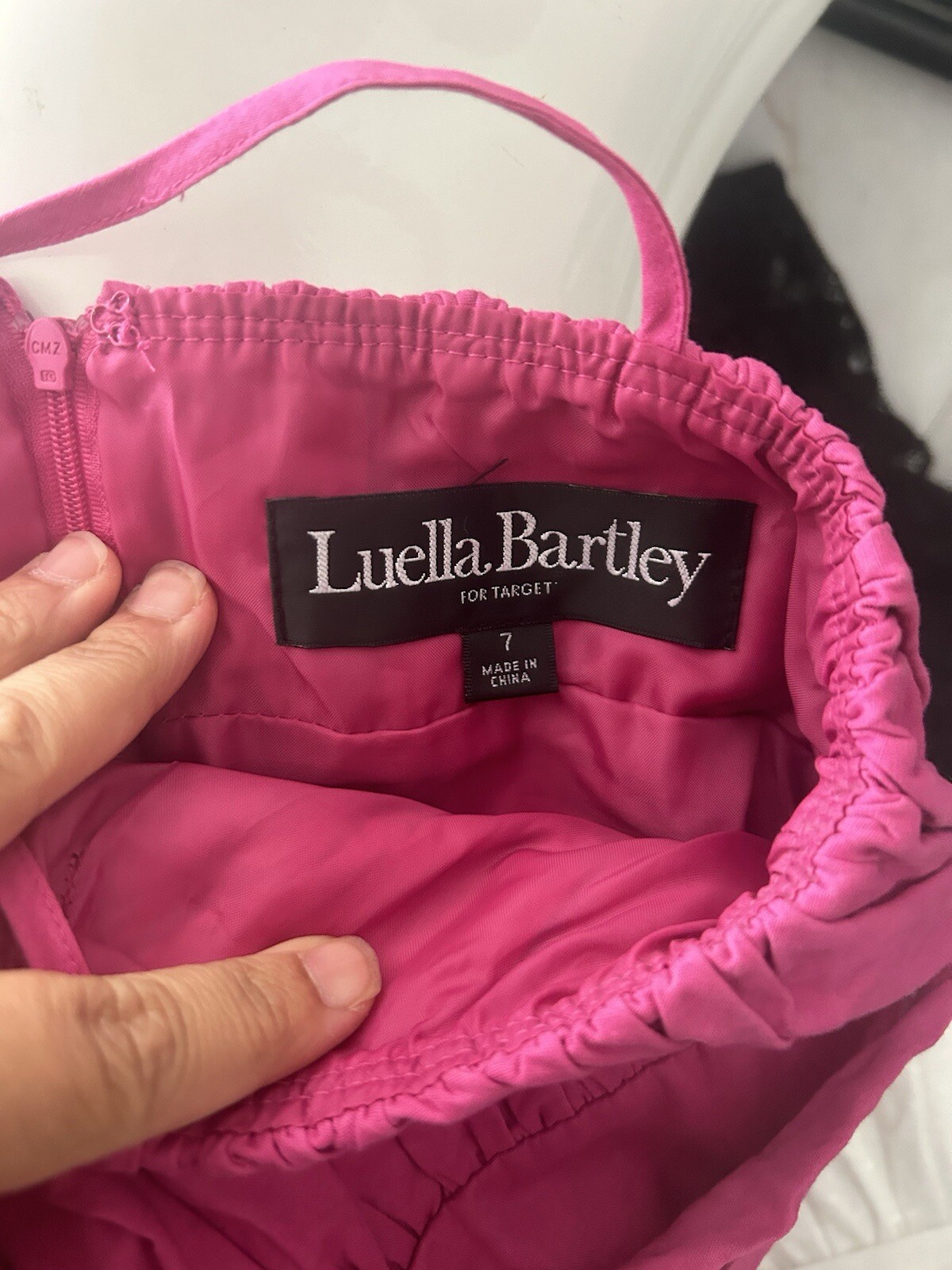 Luella Bartley For Target Spaghetti Strap Cocktail Mini Dress Juniors Sz 7 Pink