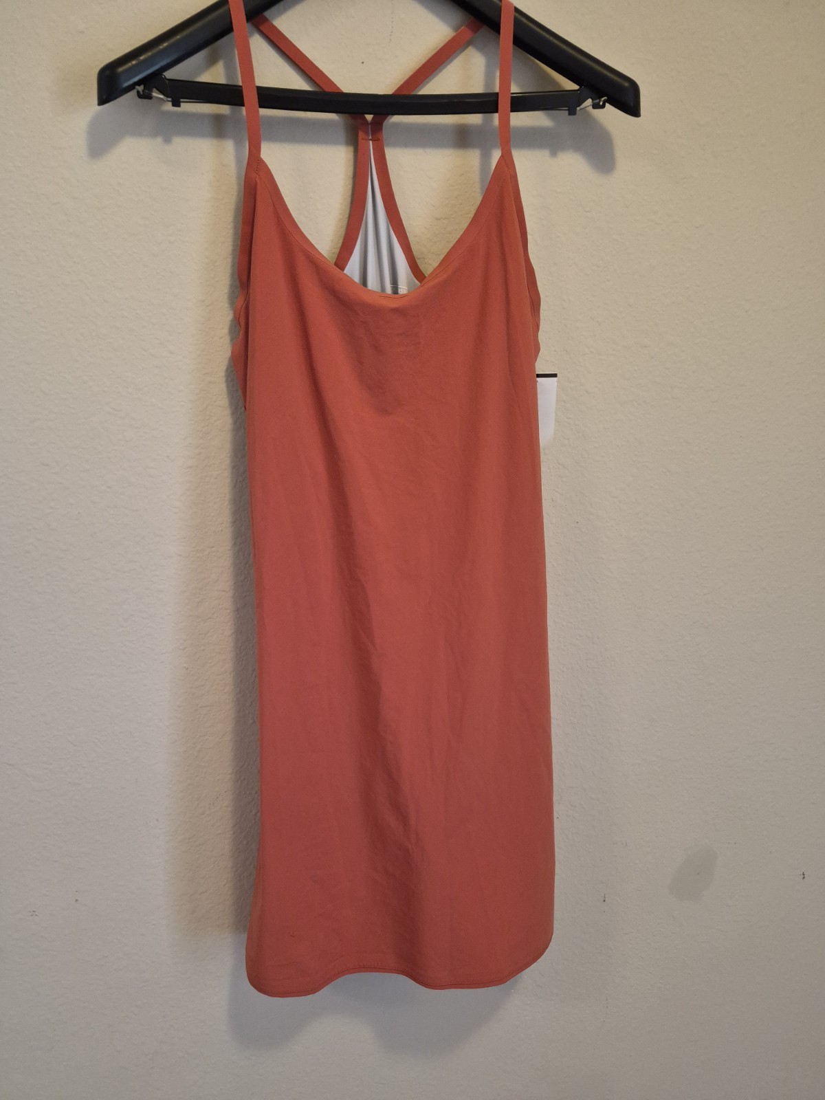 Outdoor Voices Exercise Orange Athletic Activewear Mini Dress Women’s Small