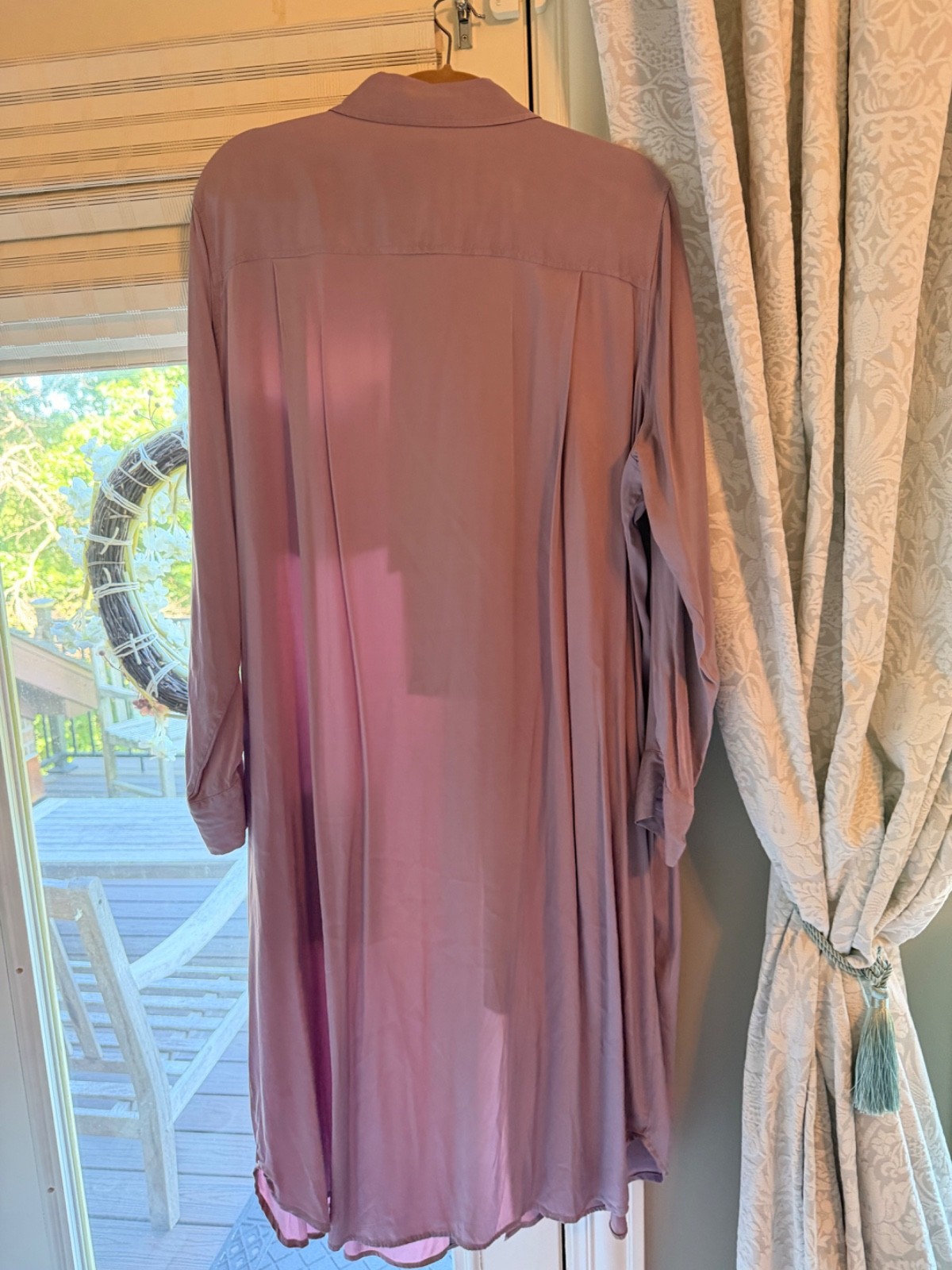 Universal Standards Long Sleeve Rose Collar Neck Dress (L: 22-24)