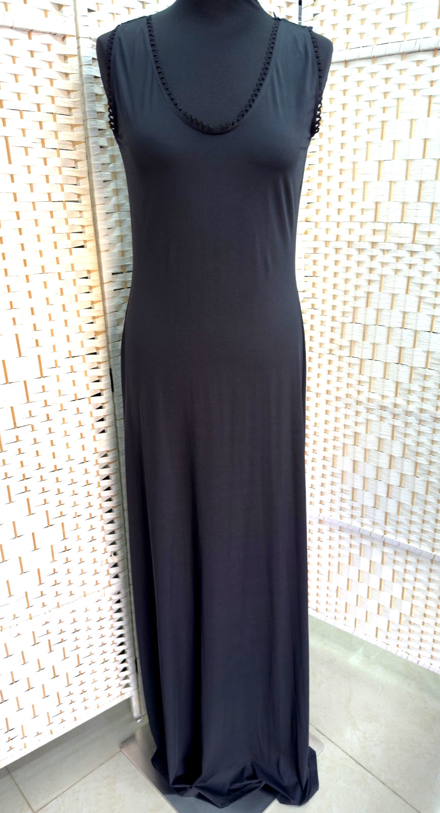 Michal Negrin Elegant Full Length Black Camisole Size – M – NWT