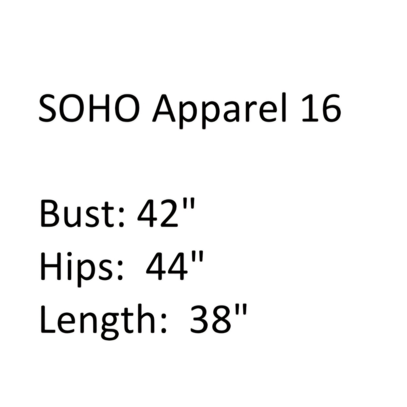SOHO Apparel Dress 16 Womens Multicolor Abstract Faux Wrap Sleevless Lined
