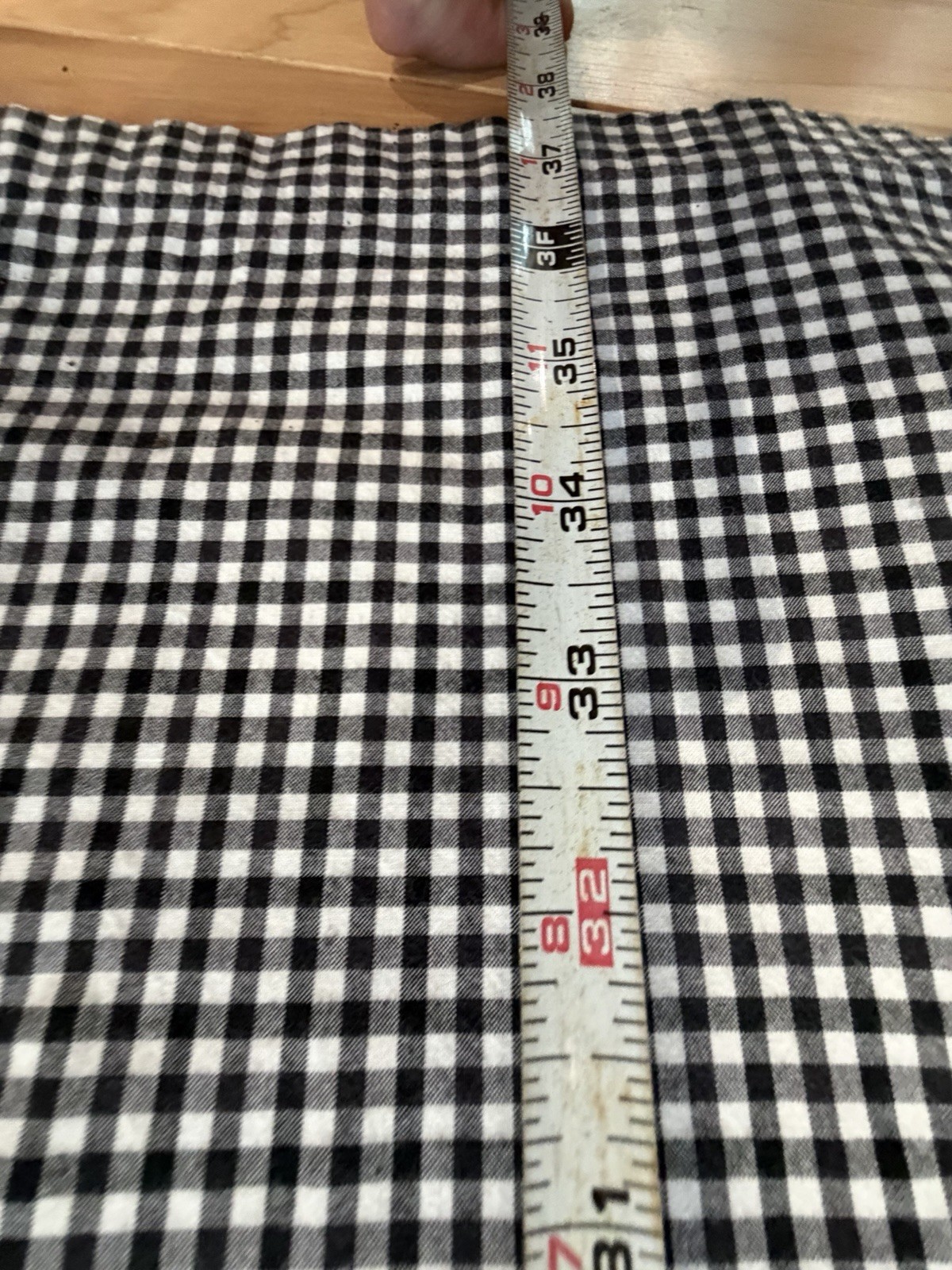 L.L.Bean Women’s Gingham Shift Dress Black/White Sleeveless Zip Size 8 Reg