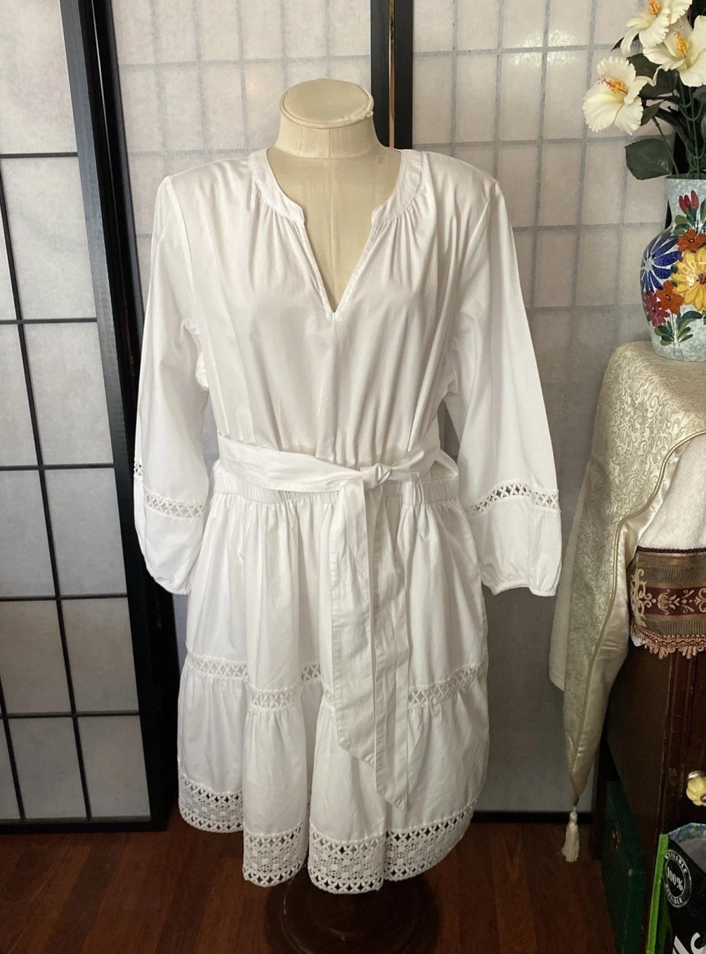 Wonderly Wom +2XL White Dress