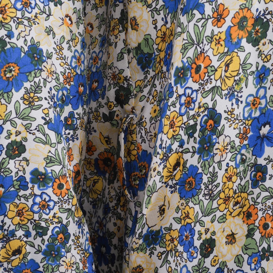 Sandro dress multi-colored silk size 38 women’s silk dress floral SFPRO02605