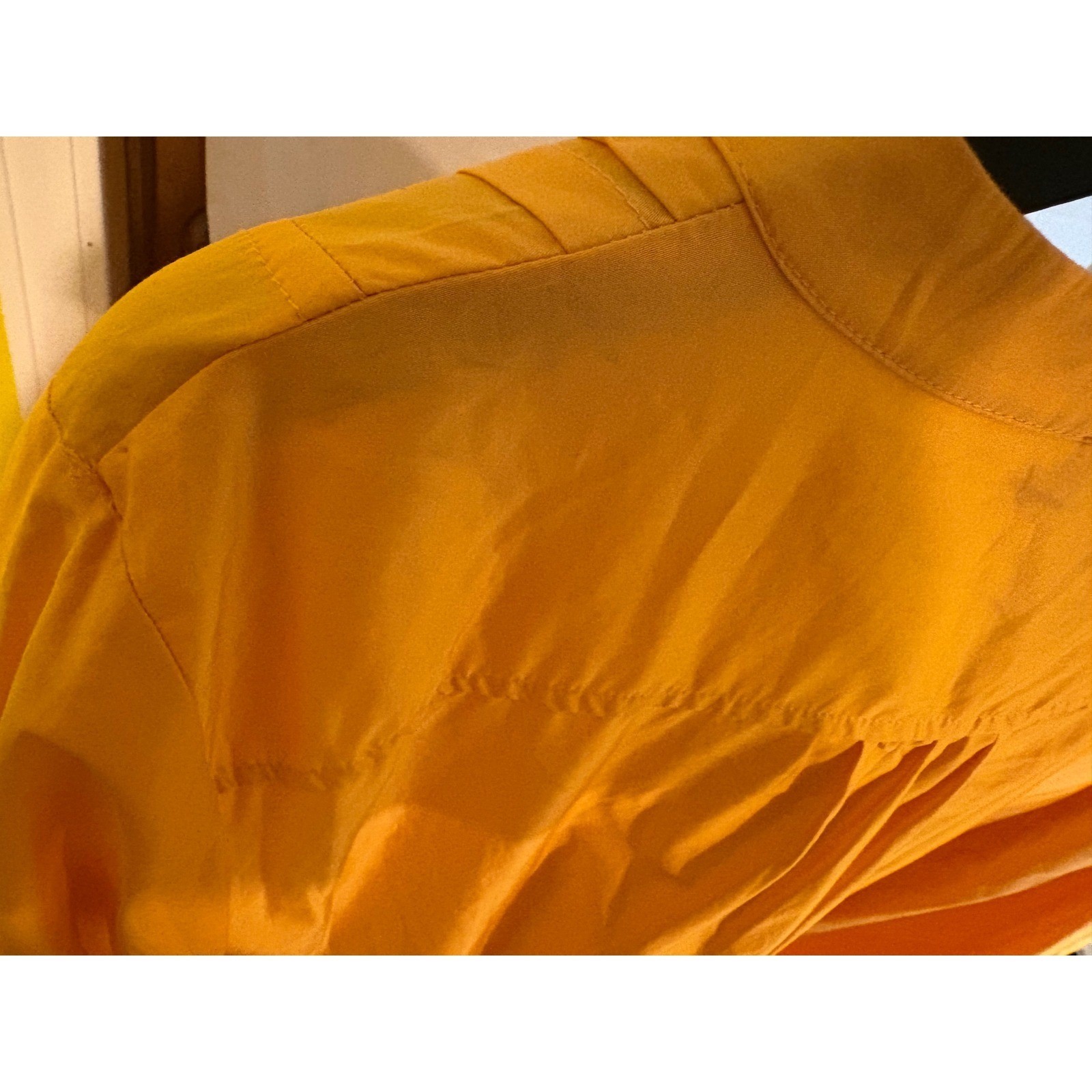 Devotion Twins Pesada Tiered Mini Dress Orange