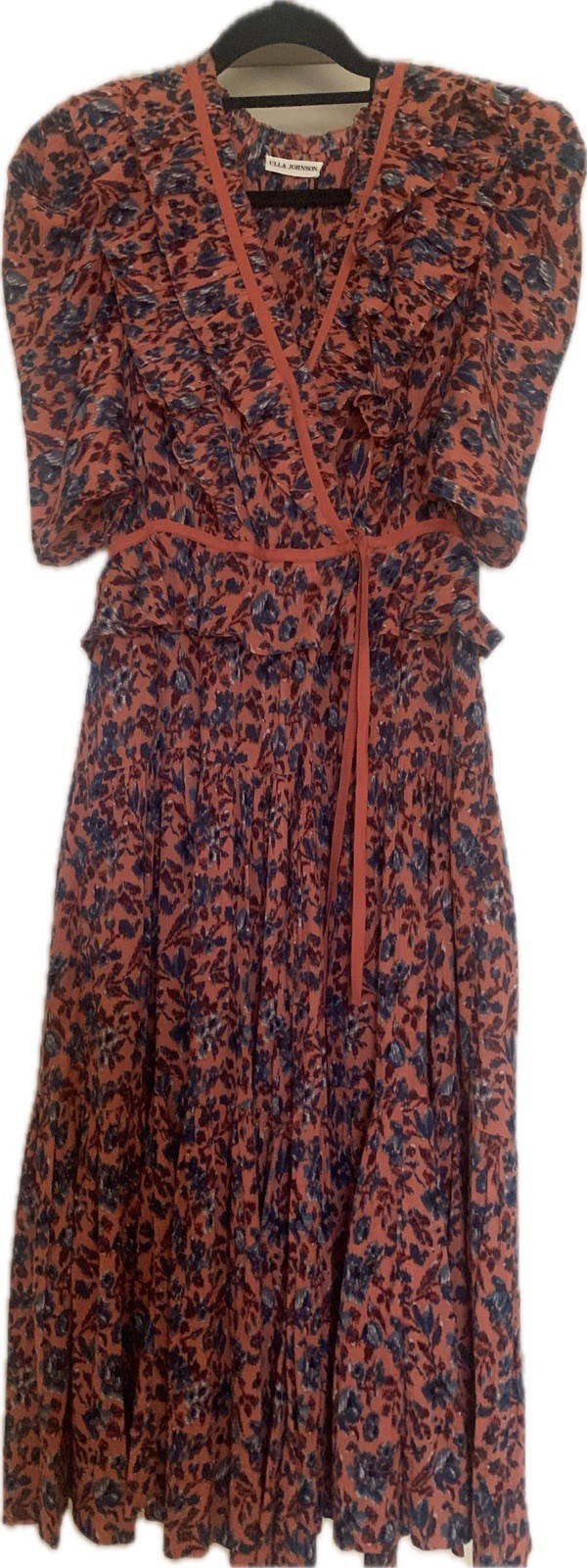 Ulla Johnson Lissette Dress In Sweet Magnolia’s Rosewood ,Size 00/xs